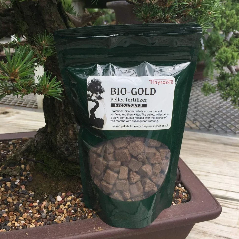 Engrais d'été granulaire pour bonsaï Geosism & Nature Biogold Original Japonais NPK 4-5-4 5 kg
