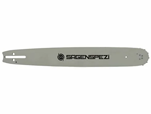 Guide de tronçonneuse Sägenspezi 45cm 3/8" 64 maillons 1,5mm et 2 chaînes Sägenspezi à gouge semi-carrée pour Dolmar 112