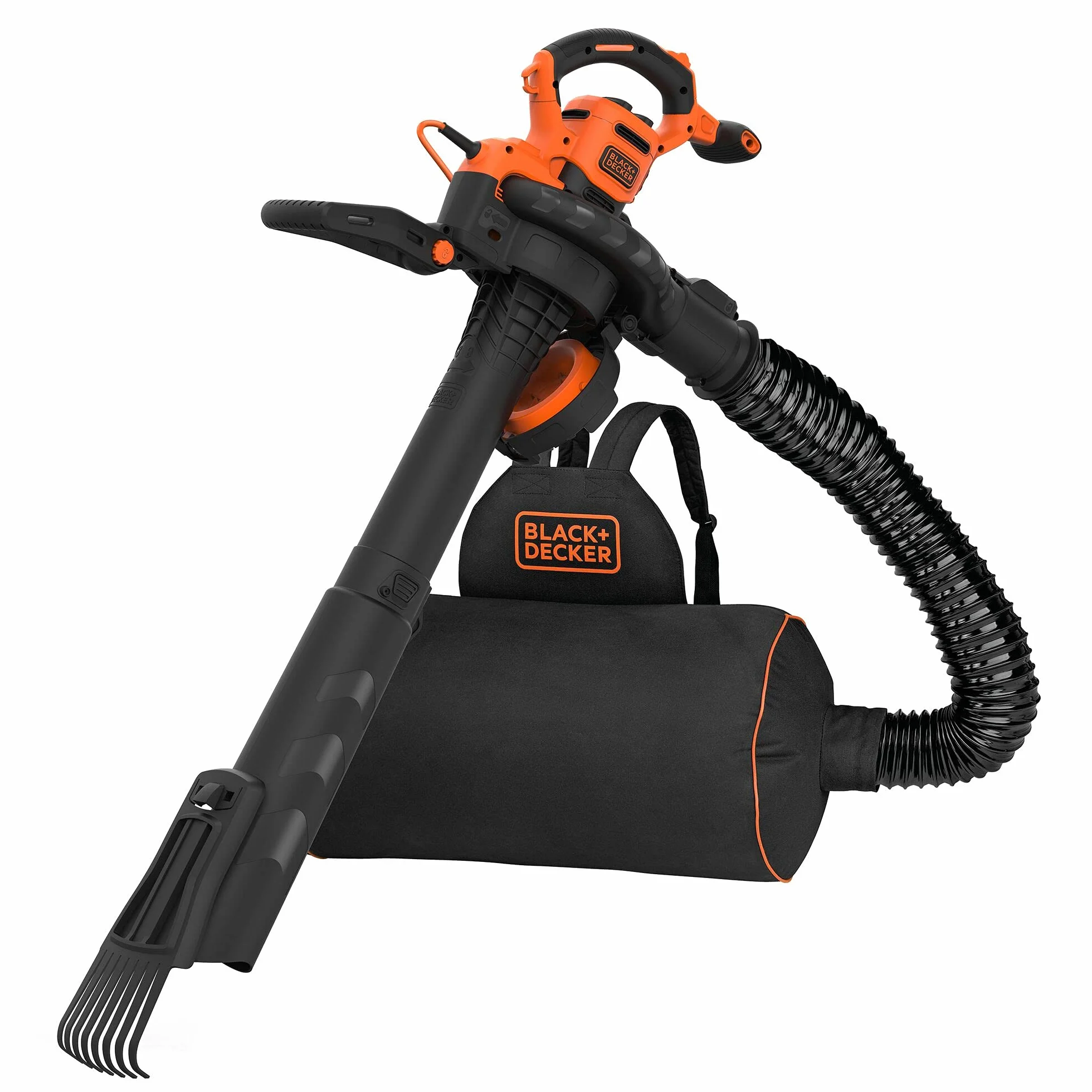BLACK+DECKER BEBLV301 Aspirateur Souffleur Électrique 3000 W Orange