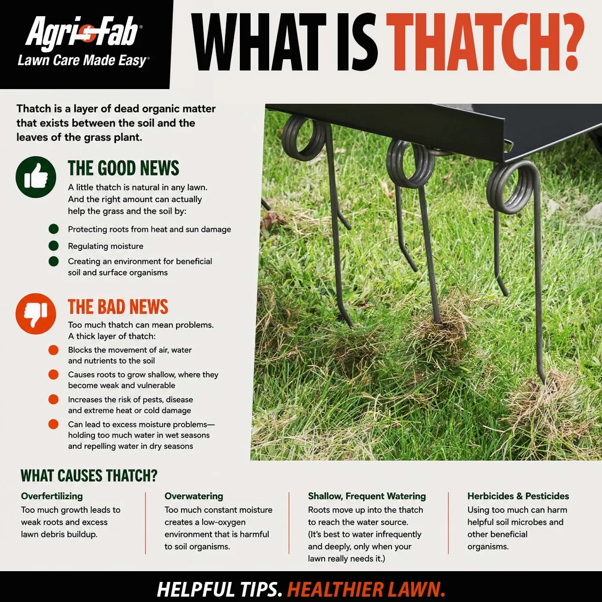 Agri-Fab AG45-0294 Démousseur tracté avec dents ressorts Noir Largeur de travail 102 cm