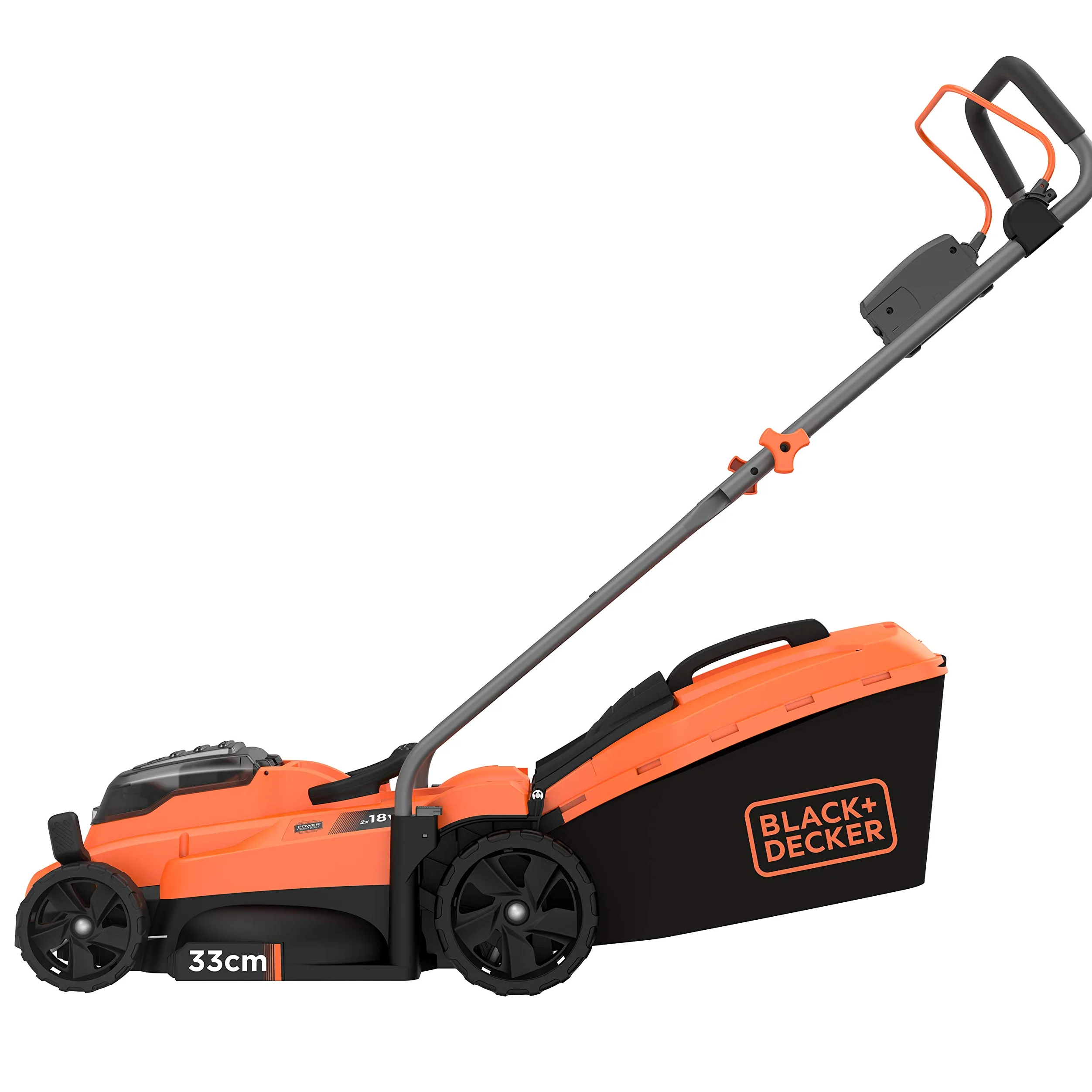 Tondeuse 33cm - sans fil Lithium 18V - 2 Batteries 4Ah - BCMW33184L2