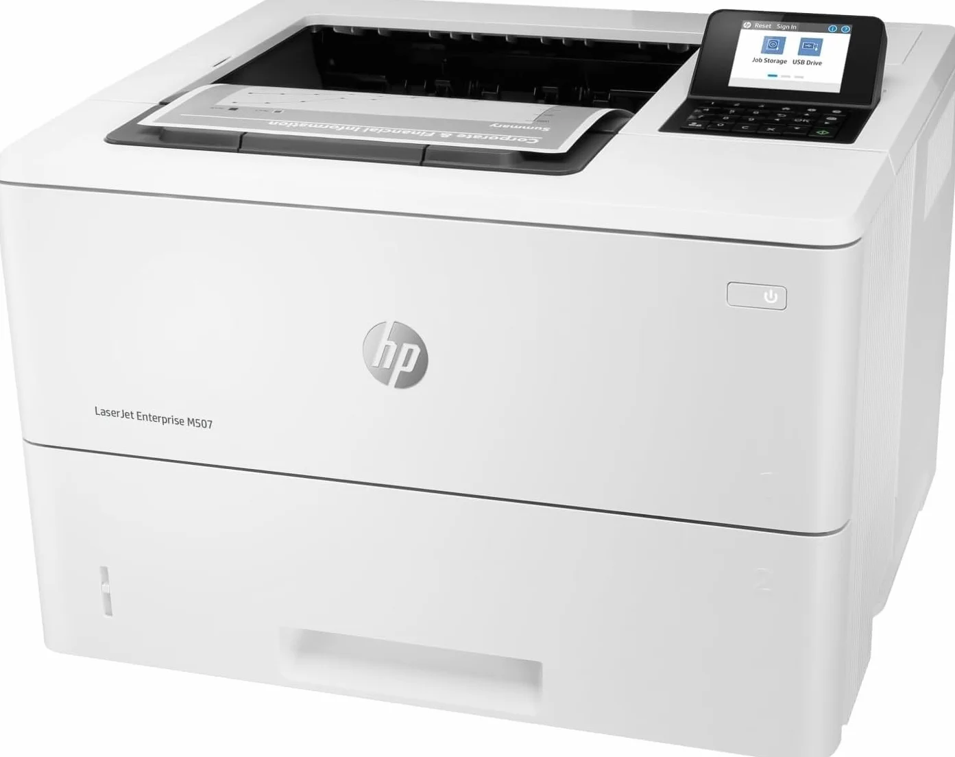 HP LaserJet Enterprise M507dn Imprimante Monofonction A4 Noir et Blanc Recto Verso Automatique 50 ppm USB Gigabit Ethernet