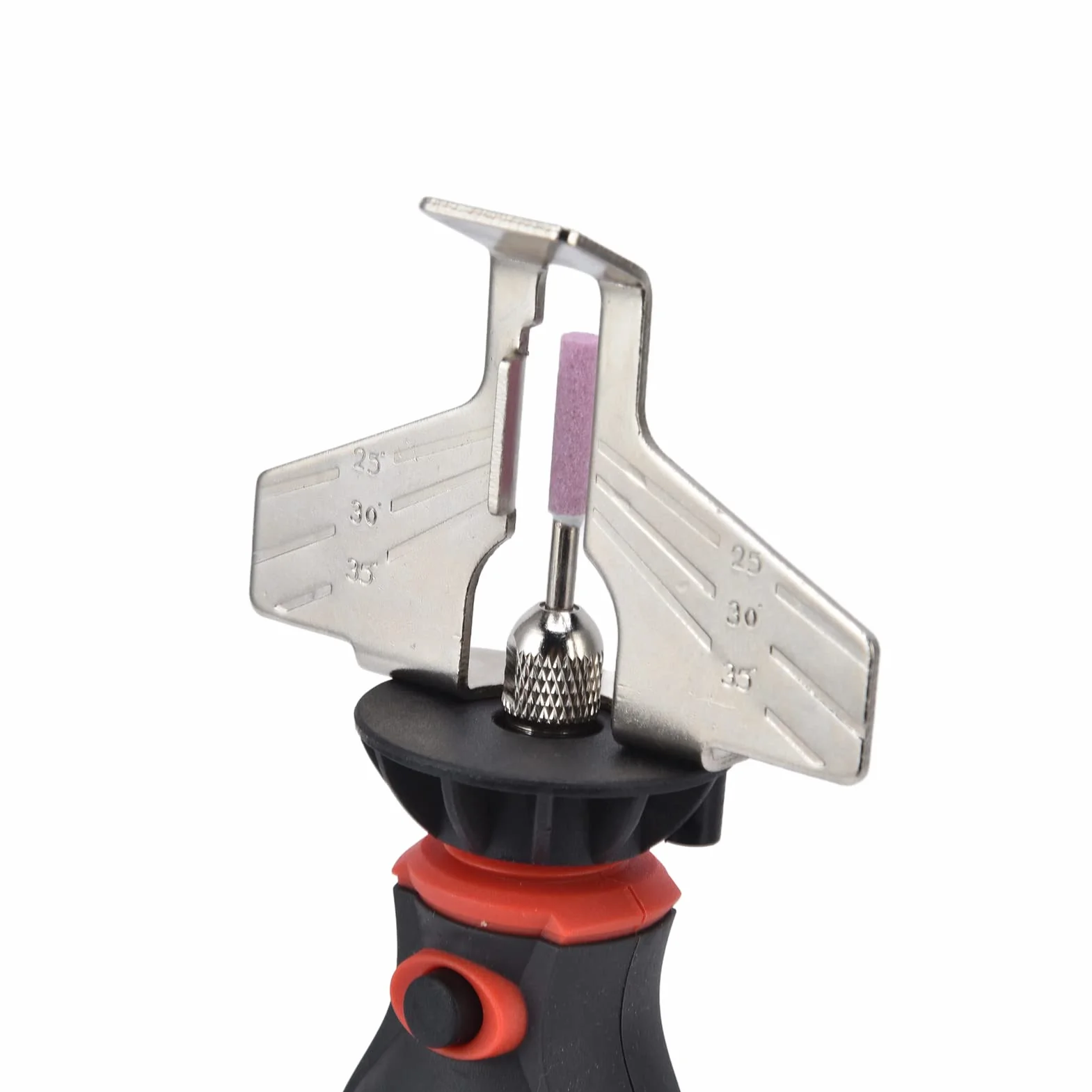 Affûteuse de Tronçonneuse sans Fil, Kit D'affûtage de Tronçonneuse électrique à Piles, Lime D'affûtage de Lame électrique, Outil D'affûtage de Scie à Chaîne avec Roues D'affûtage,