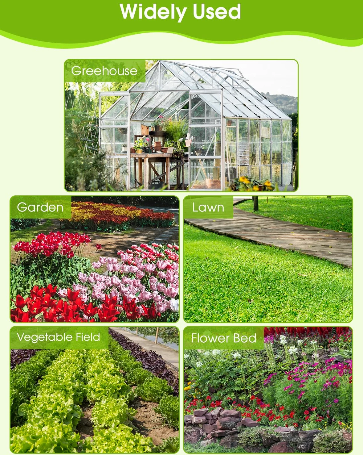 MSDADA Kit de Système D'irrigation Goutte à Goutte de 226 FT - Système D'irrigation Automatique,Kit d'irrigation des Plantes - Buse Atomisante pour Serre, Plante, Parterre de Fleurs,Terrasse,Pelouse