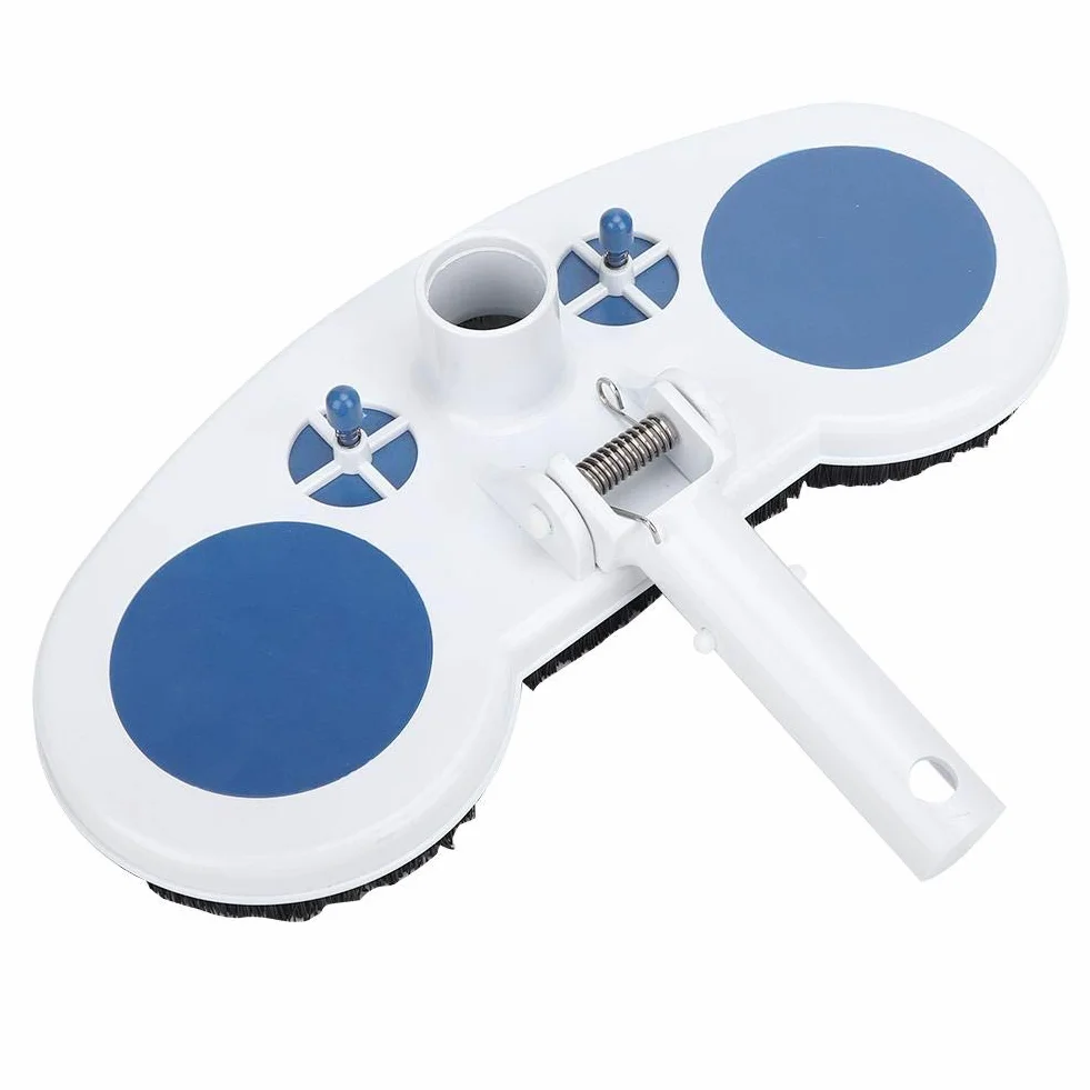 Filfeel Brosse de Nettoyage de Piscine 13 Pouces Kit Professionnel avec Tête d'Aspiration