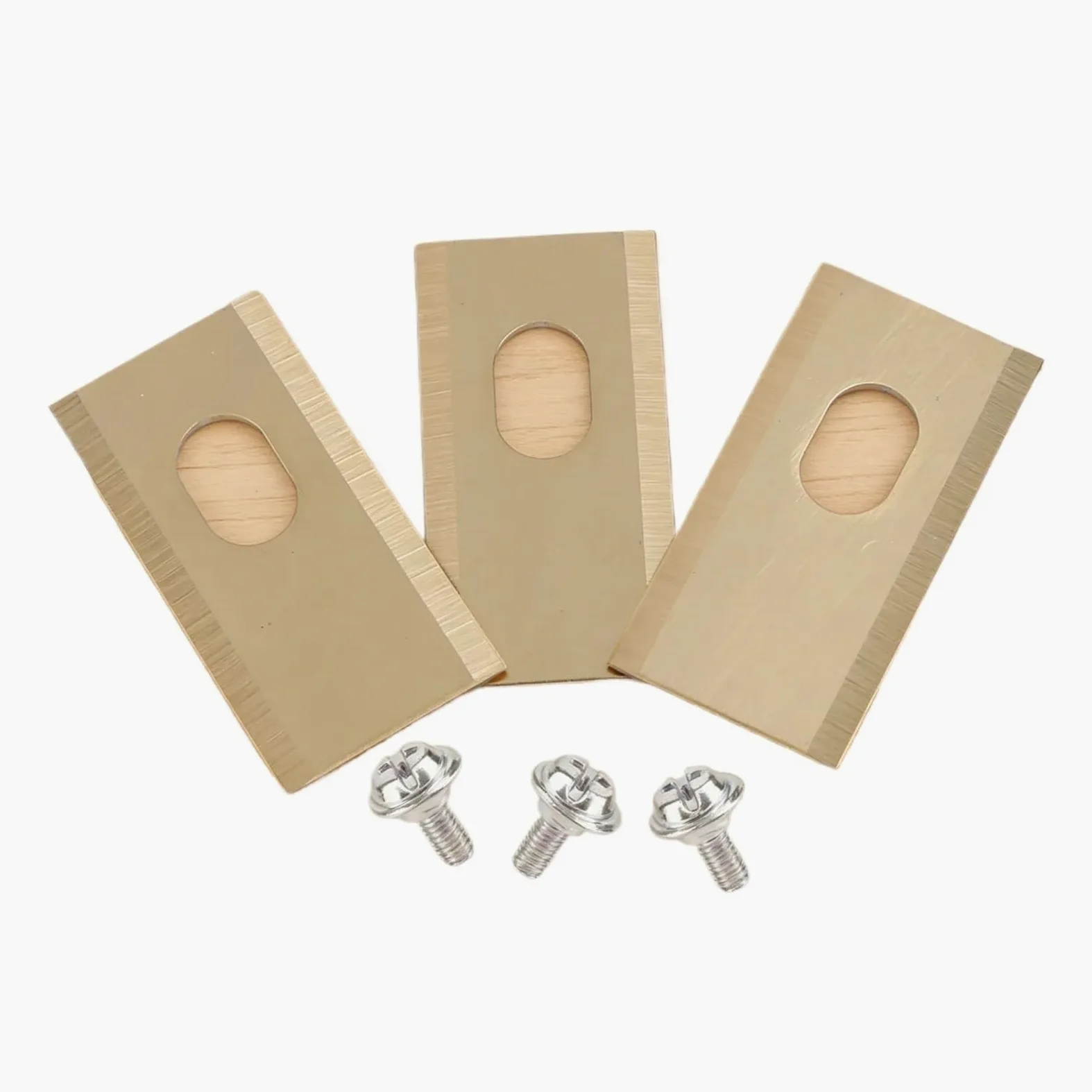 Lame De Tondeuse À Gazon 36 Pièces Lame De Coupe De Tondeuse À Gazon En Acier Inoxydable Avec Kit De Vis Lames De Tondeuse À Gazon De Remplacement Compatibles Avec Le Robot Dreame(36PCS Gold)