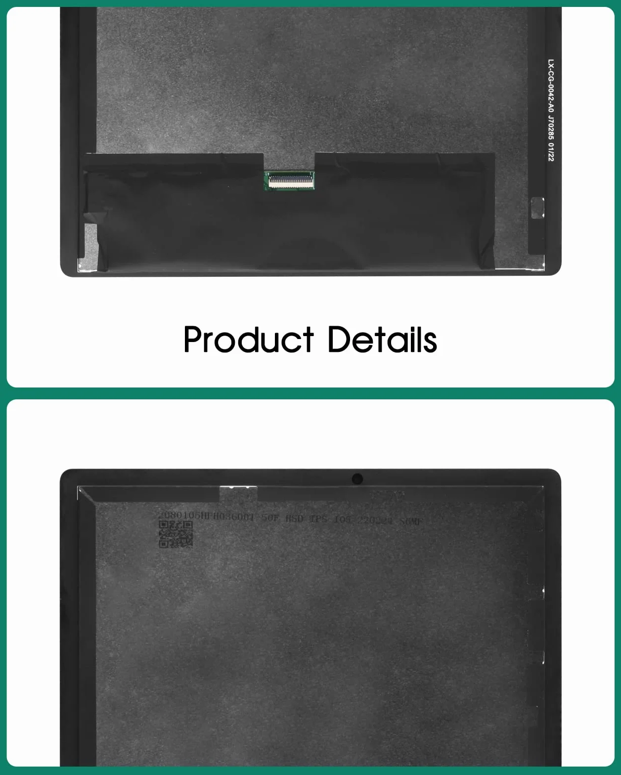 Écran LCD de Remplacement pour Samsung Galaxy Tab A8 10.5 2021 SM-X200 SM-X205 avec Tactile Digitizer