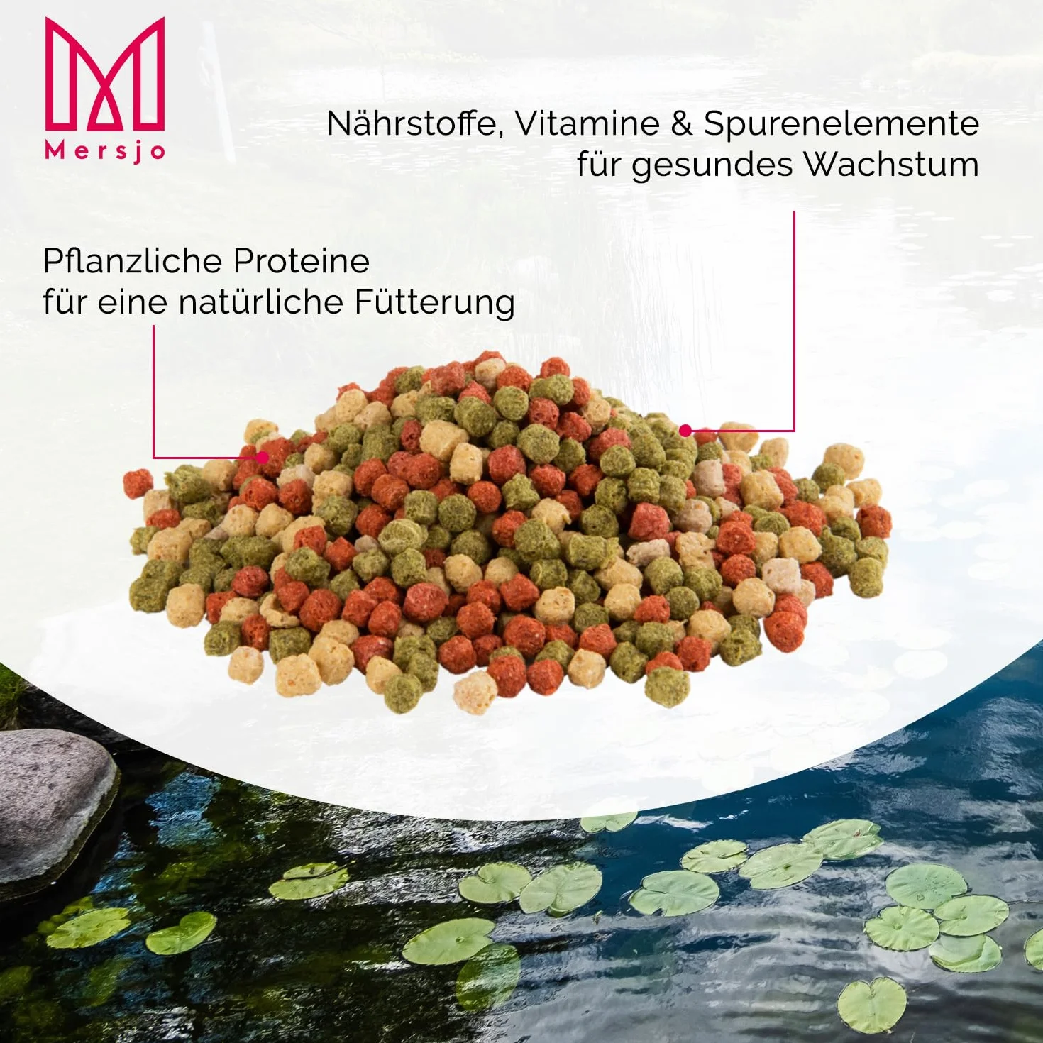 Aliment pour poissons granulés flottants 5 kg 3 mm