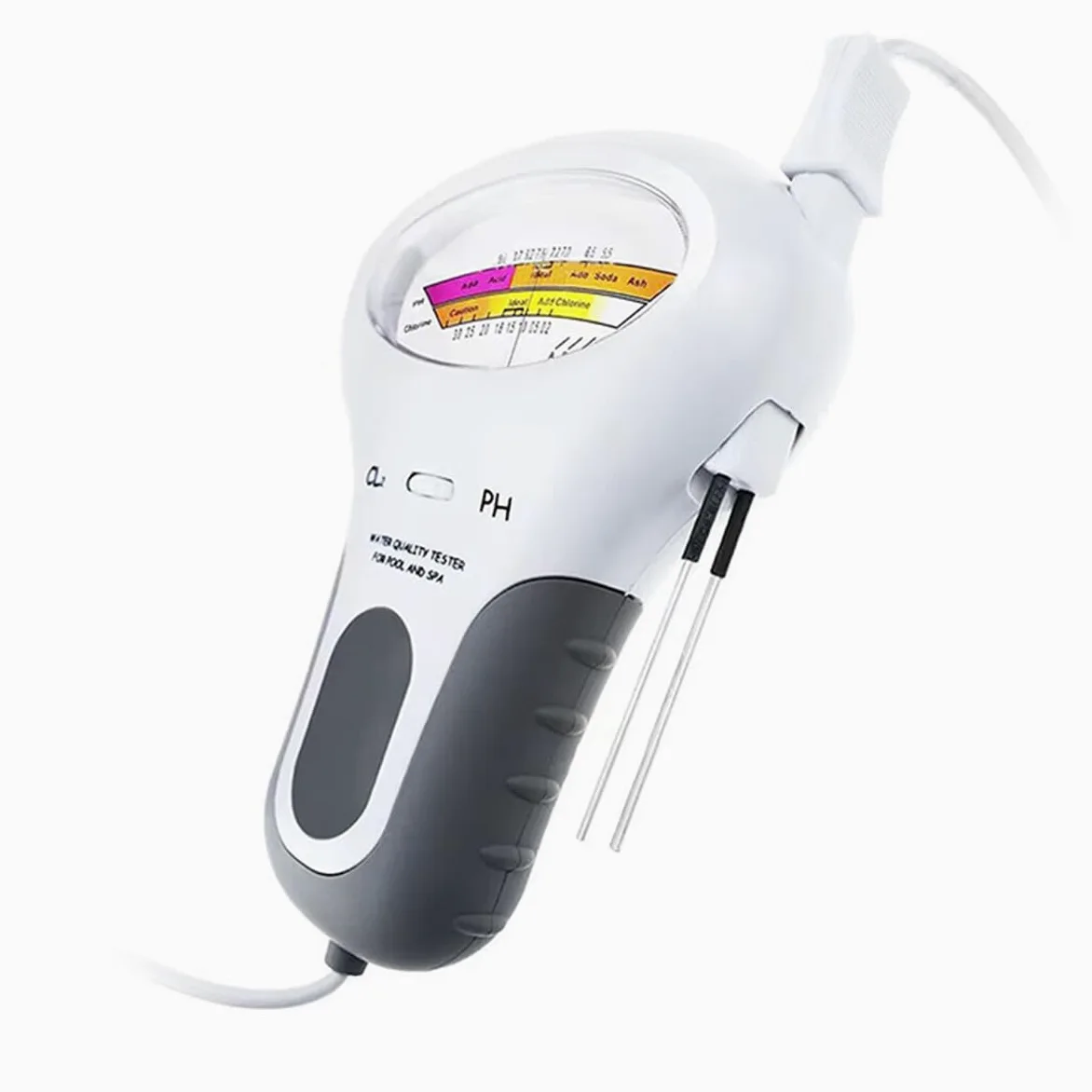 TopHomer Testeur portable de chlore et de pH PH&CL2 Testeur de chlore et de pH pour aquarium, piscine, spa, bain à remous