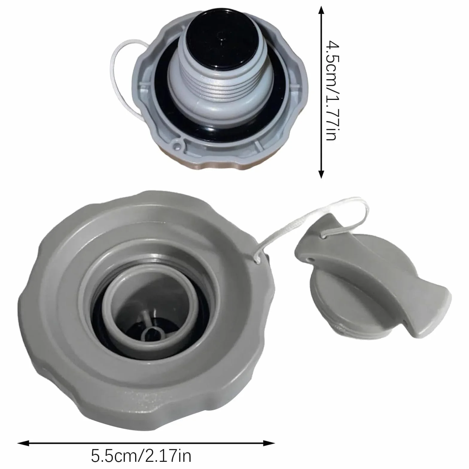 Bouchon de Valve d'air pour Jacuzzi Gonflable Bestway Airjet Saluspa Lay Z, Remplacement P05767