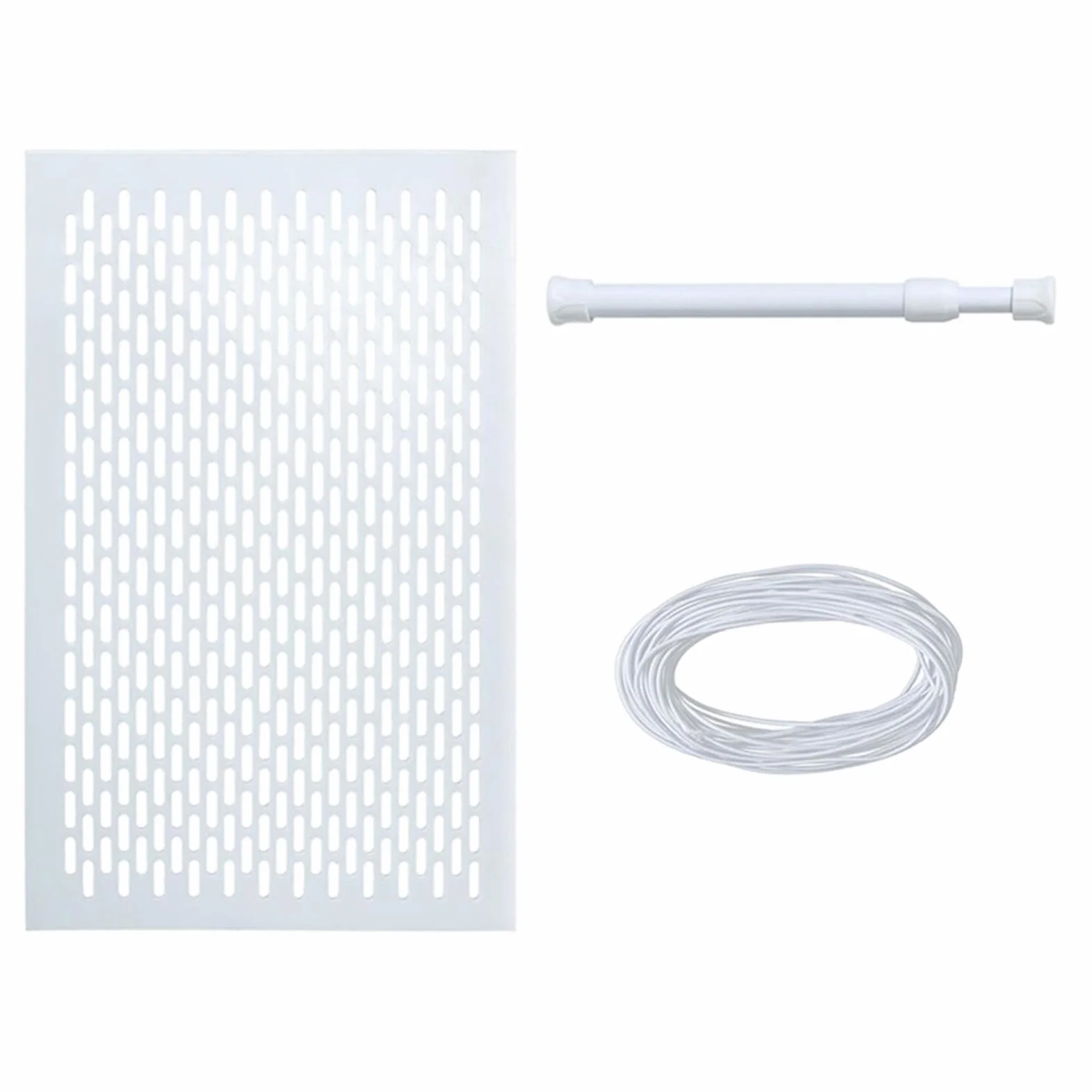 Grille de Protection pour Skimmer de Piscine Anti-Feuilles Toile Maillée Renforcée Écran Nettoyage Spa Étang