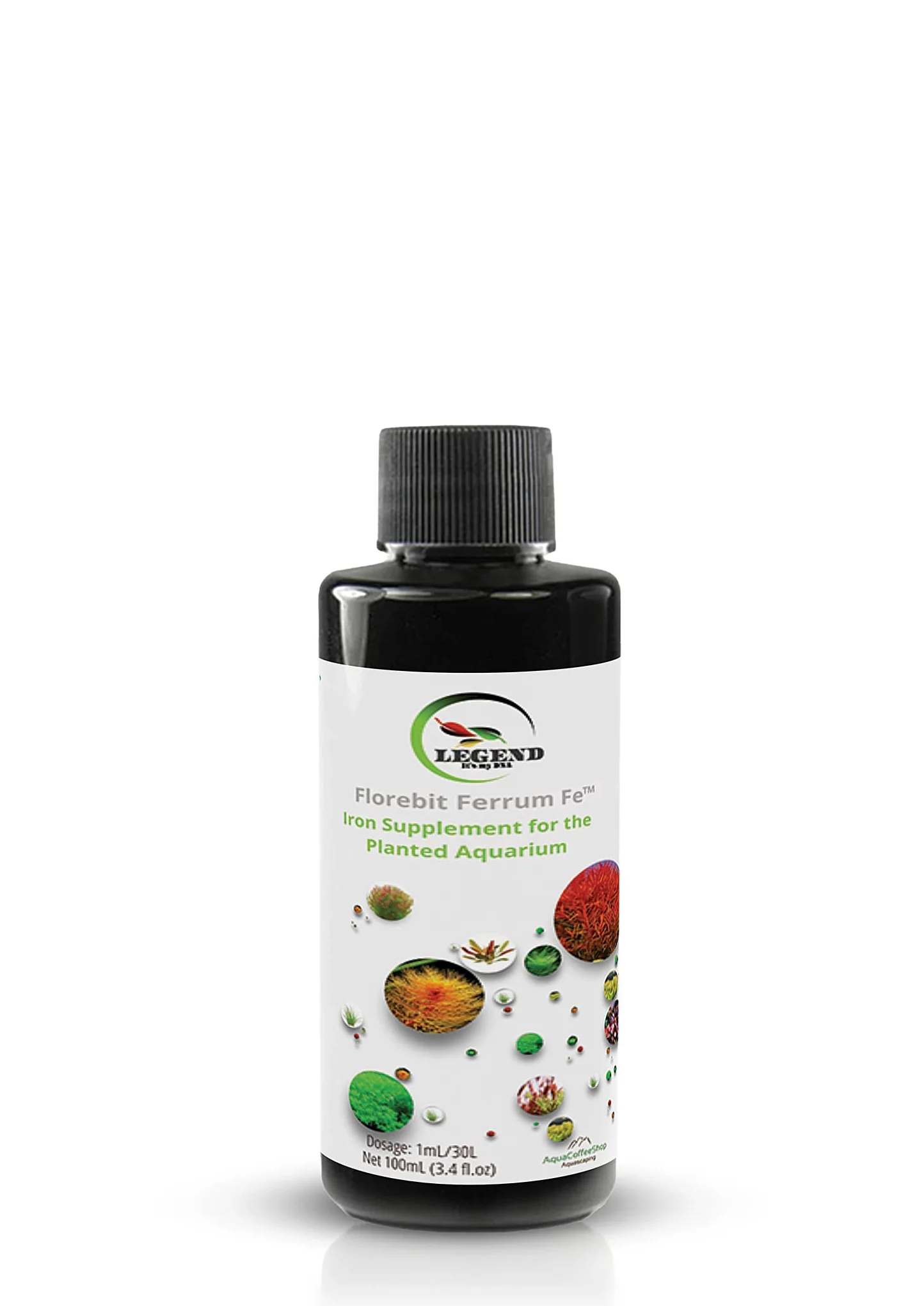 Legend Florebit Ferrum Fe™ Engrais pour plantes d'aquarium Rouge 100 ml 250 ml 500 ml 1000 ml