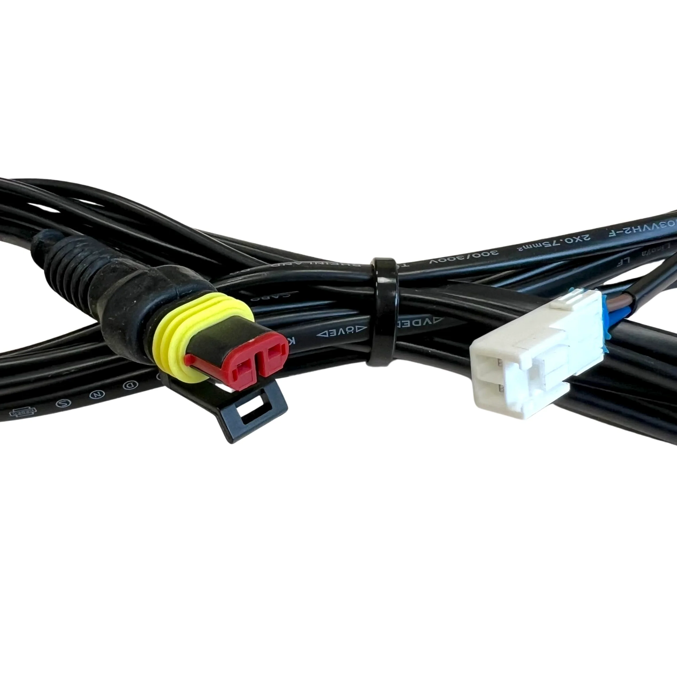 TIMBERA Câble de charge 5 m pour Worx Landroid S300 - Mâle vers Femelle - Câble d'alimentation basse tension pour base de charge et alimentation 5 mètres