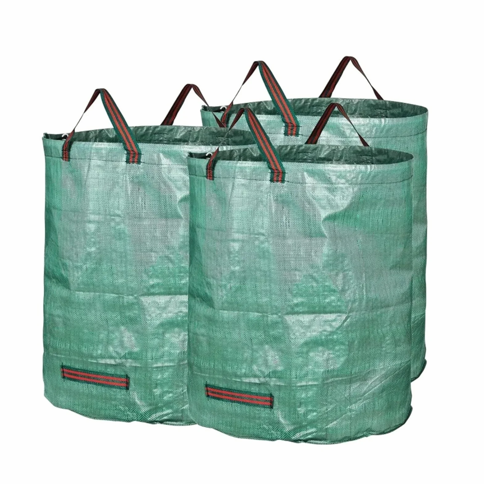 Sac de Jardin Sacs de jardin réutilisables - à déchets extérieurs avec poignées robustes for feuilles, camping et recyclage