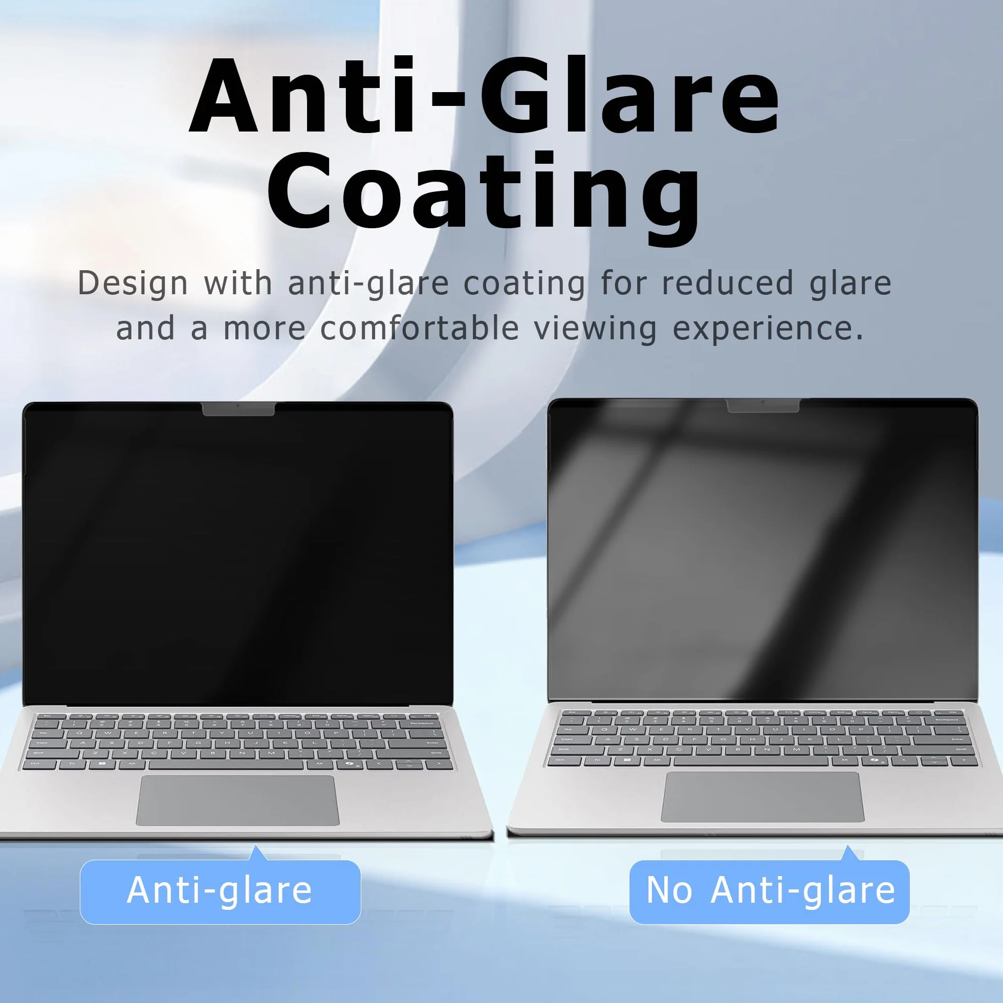 Adeway Film de protection d'écran anti-reflet pour Surface Go 3/2/1 12,4" magnétique anti-espion