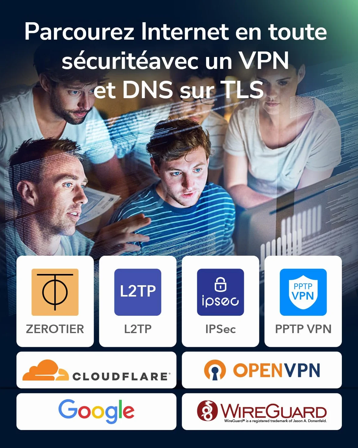 Cudy LT500D AC1200 Modem Routeur 4G LTE Débloqué Wi-Fi Maillé 1200 Mbps Antennes SMA VPN Cloudflare
