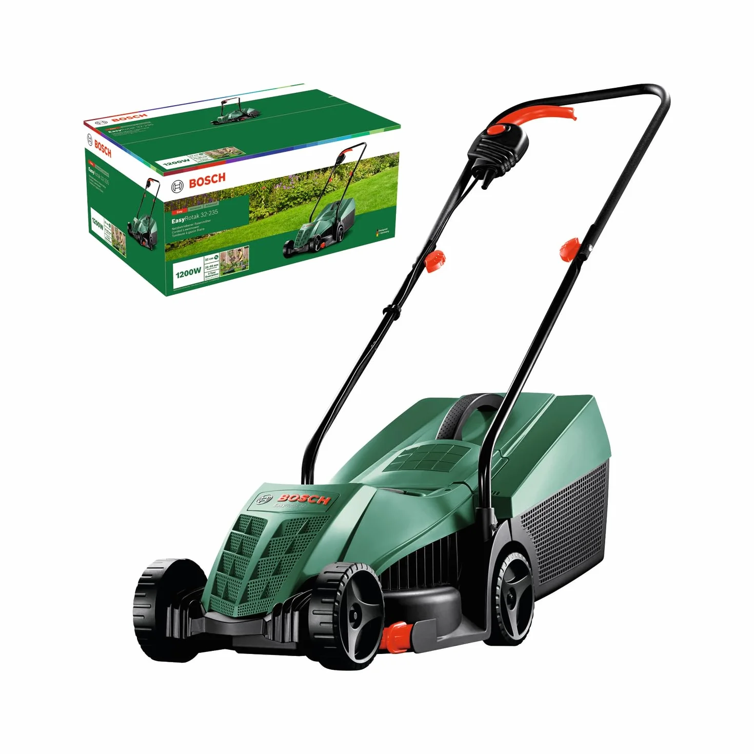 Bosch Tondeuse à Gazon Filaire EasyRotak 32-235 1200 W 32 cm 31 L