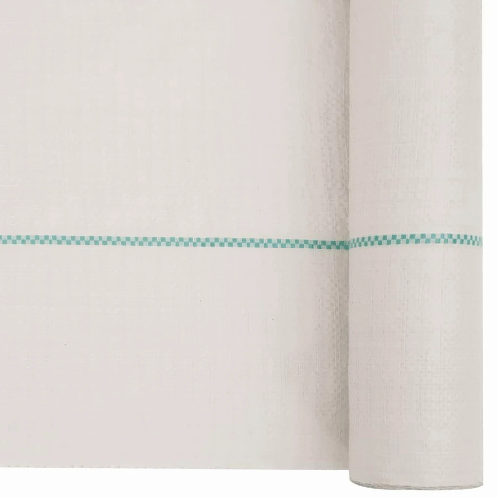 Membrane Anti-Mauvaises Herbes Blanche 4x50 m en polypropylène stabilisé UV, géotextile perméable à l'eau et à l'air pour Jardin, terrasse, allée, Potager, Protection des Plantes