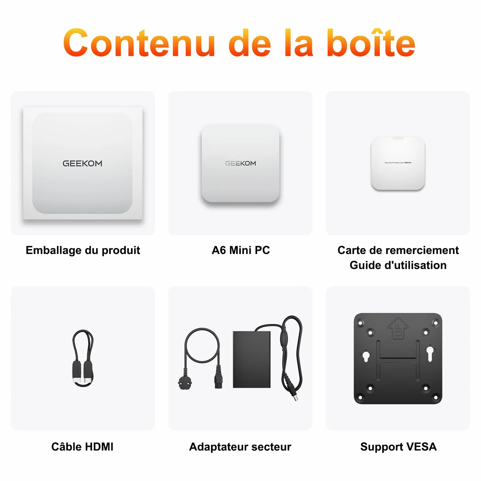 GEEKOM A5Pro Mini PC AMD Ryzen 5 7430U 16 Go RAM 512 Go SSD Aluminium Windows 11 Pro USB4 LAN 2,5G 8K Quad Display
