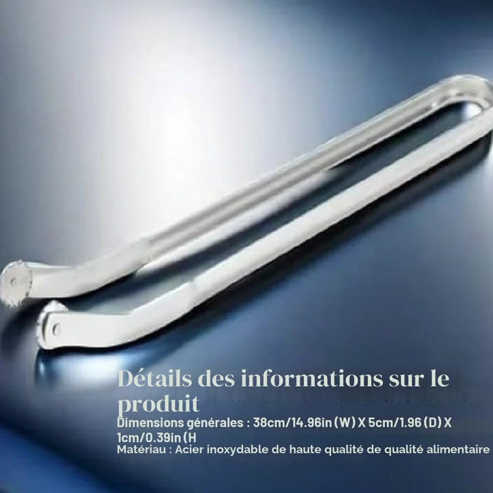 Pince à tourner les saucisses pour barbecue en acier inoxydable, pince à griller rotative