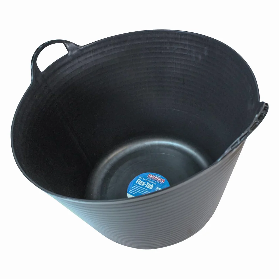 Faithfull Cuve Polyéthylène 60 L Noir