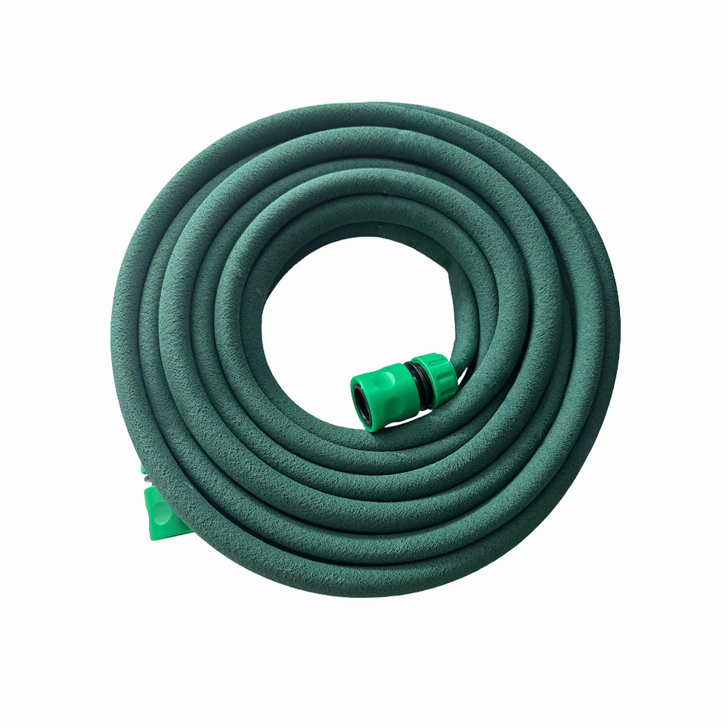 Relaxdays Tuyau Goutte-à-Goutte poreux 30 m pour arrosage de Haies et bacs surélevés Vert