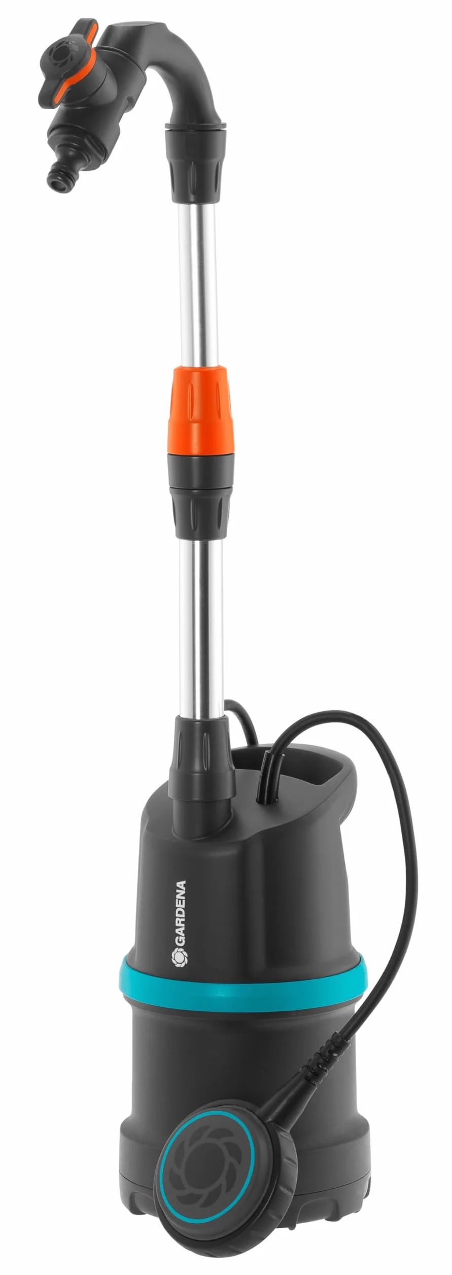 Gardena Pompe immergée pour collecteur d’eau de pluie 4000/1 4 000 l/h vanne de régulation