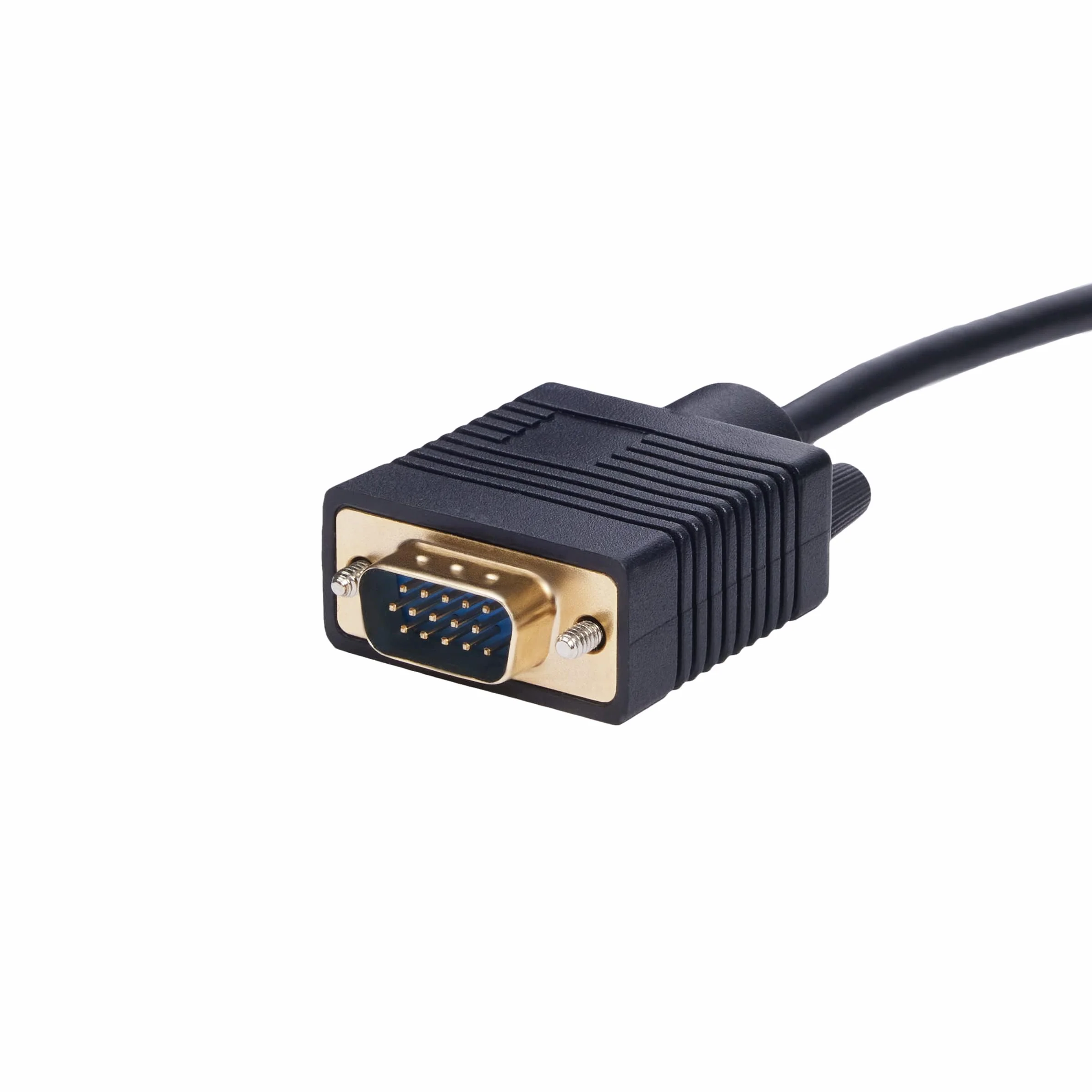Amazon Basics Câble HDMI vers VGA 6 Feet Noir Plaqué Or