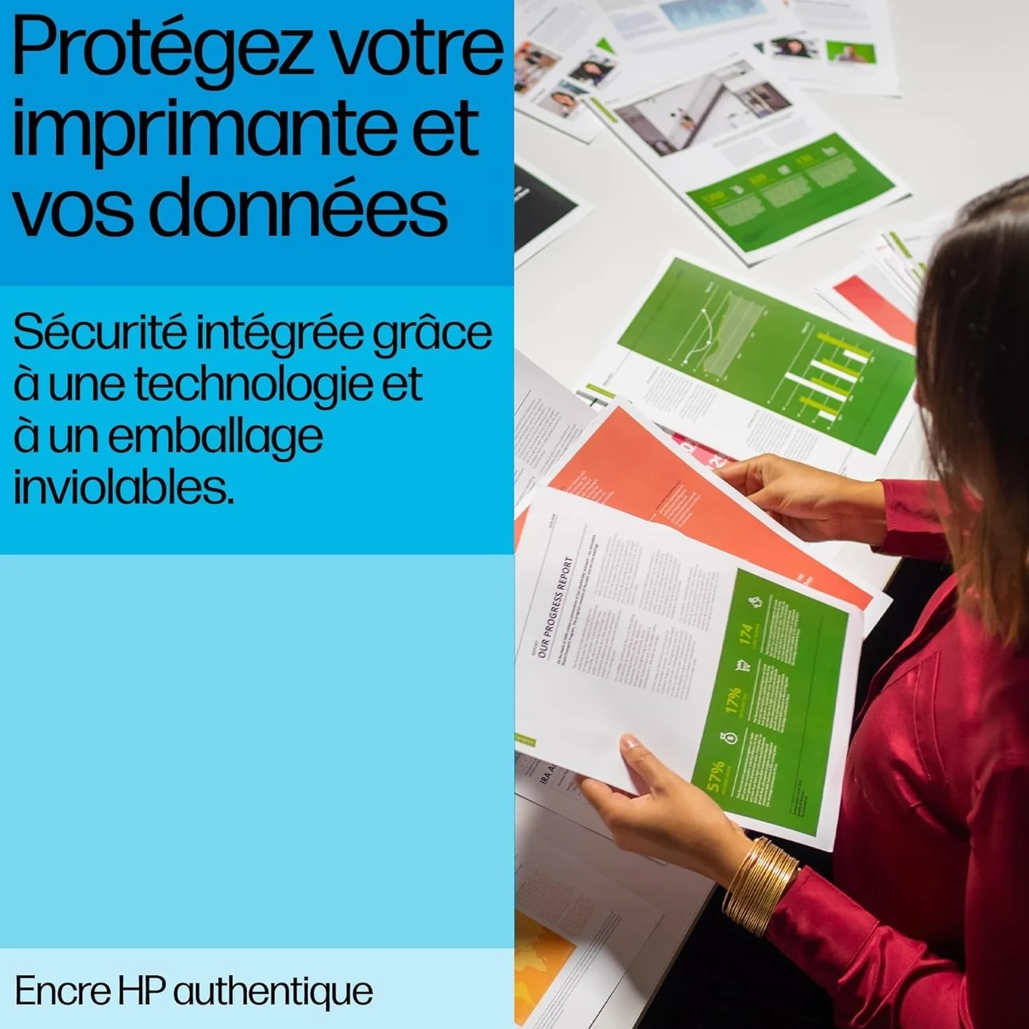 HP 305 3YM60AE Cartouche d'encre Original Tricolor Compatible avec Imprimantes Jet d'encre HP DeskJet 2700 2730 4100 4134 Envy 6020 6030 6420 6430