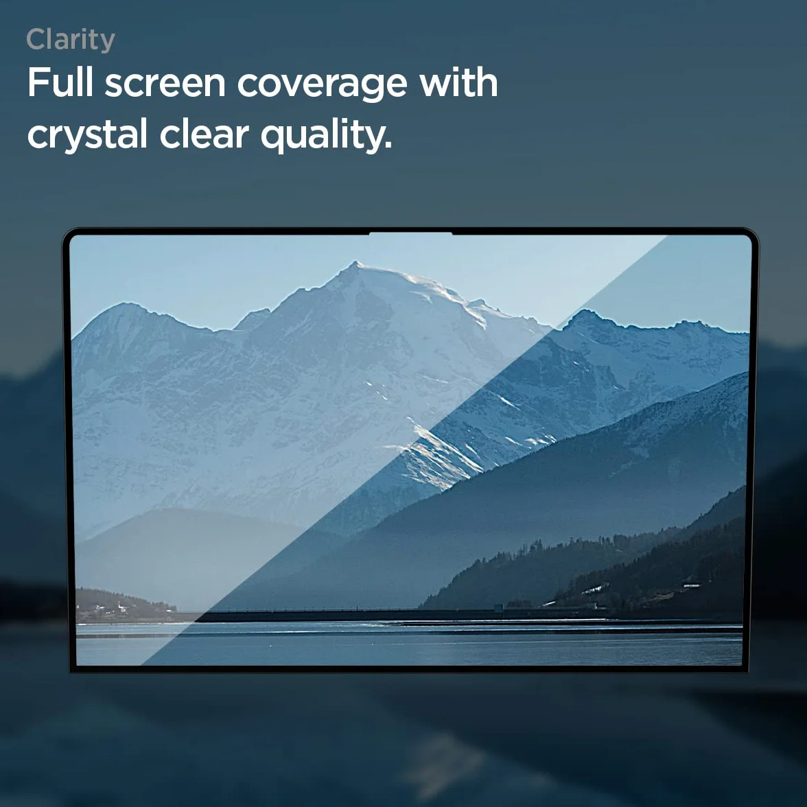Spigen Glas.tR Slim Verre trempé MacBook Air 13 Pouces M5 (2026) M4 (2025) M3 (2024) M2 (2022) Protection écran