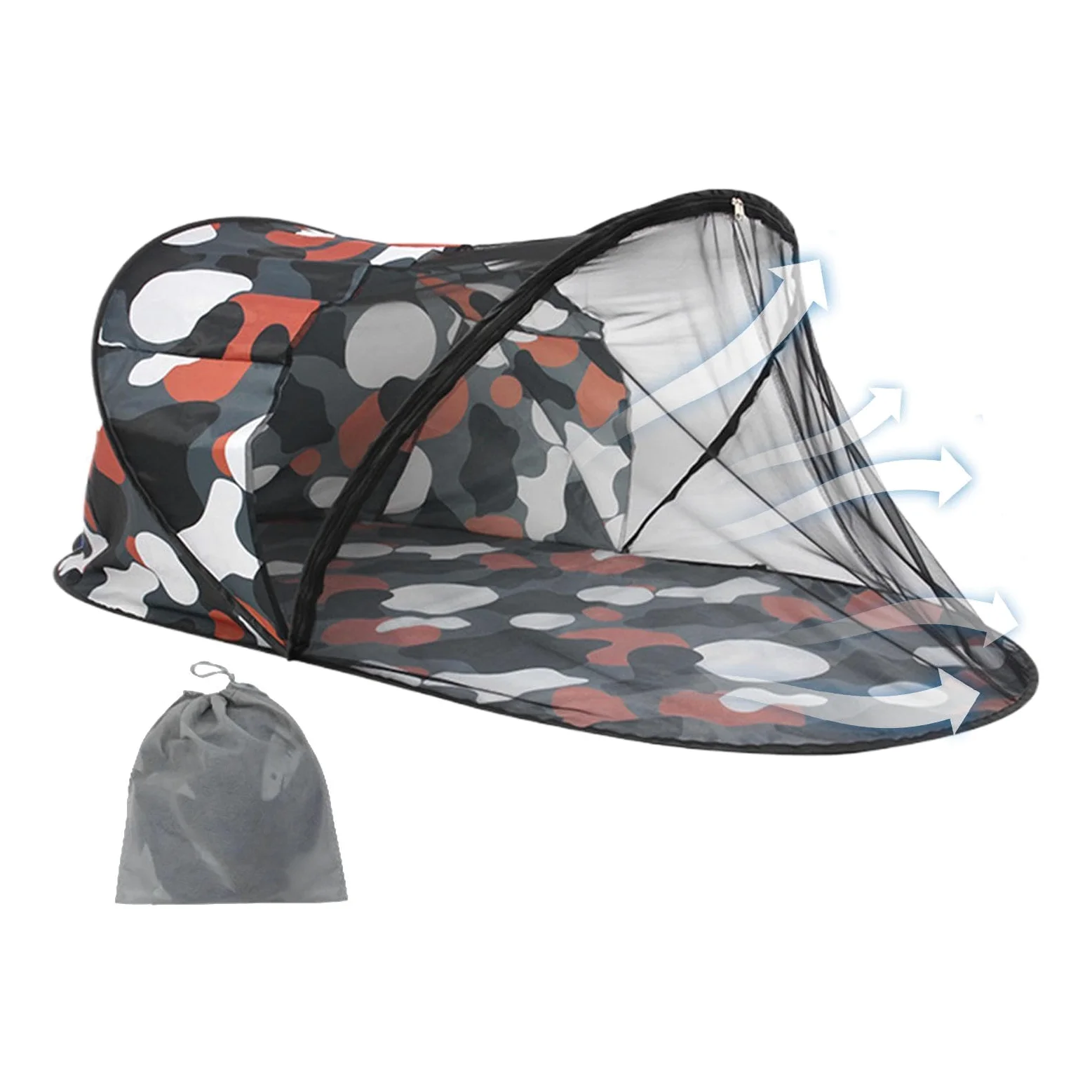 Filet de patio Tente Pliante Rapide Respirante et Portable | Filet de Patio Anti-Moustiques Pour Intérieur Jardin Cour et Arrière-Cour Maison et Sortie Camping Adultes