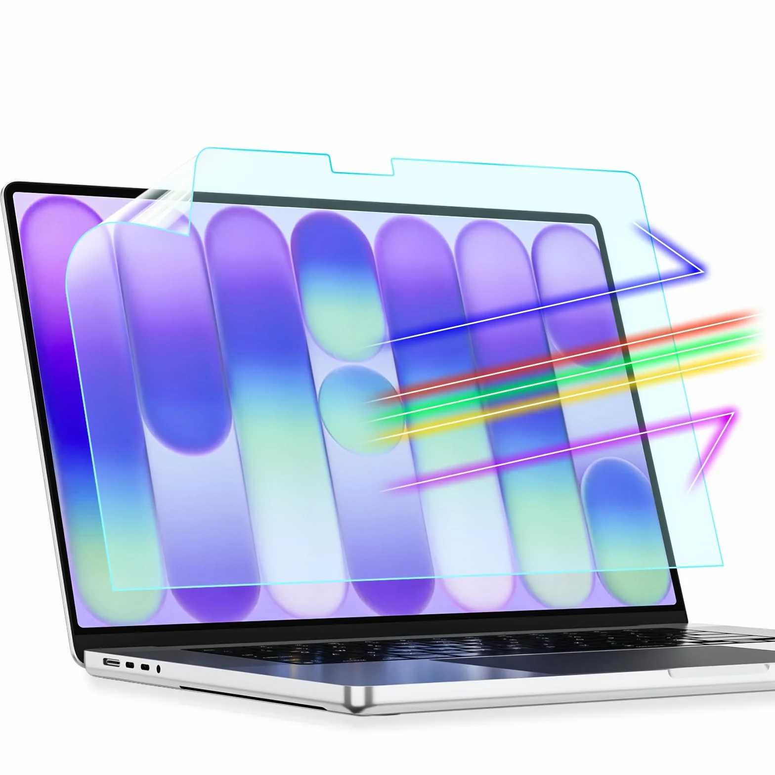 Protection Ecran pour MacBook Neo 13 Pouces A18 Pro A3404 Filtre Anti Lumiere Bleue Anti Rayures