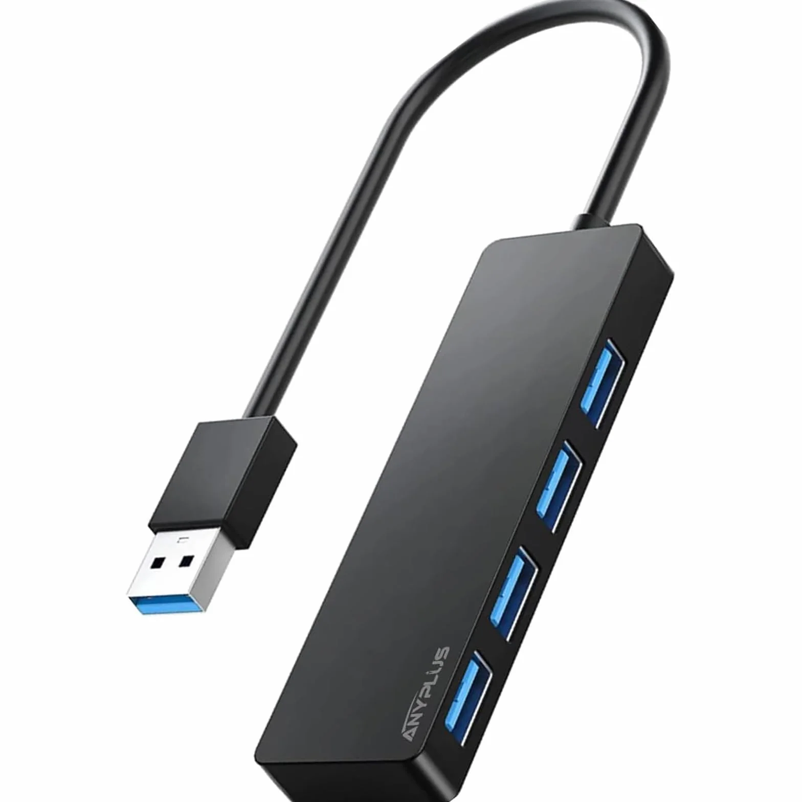 Hub USB 3.0 4 Ports Multiprise 5 Gbps Adaptateur pour Bureau Ordinateur Portable
