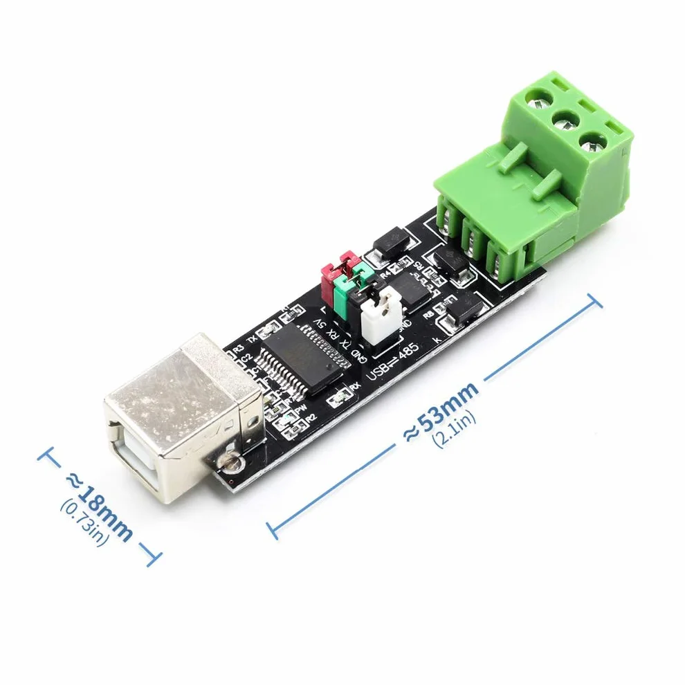 FT232RL USB vers RS485 TTL Convertisseur Série Adaptateur FTDI 2pcs