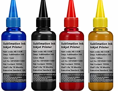 Encre de sublimation GC41 Ricoh SG2100N SG3100 SG3100SNW SG3110DNW SG3110DN SG3110SFNW Lot 4 x 100 ml