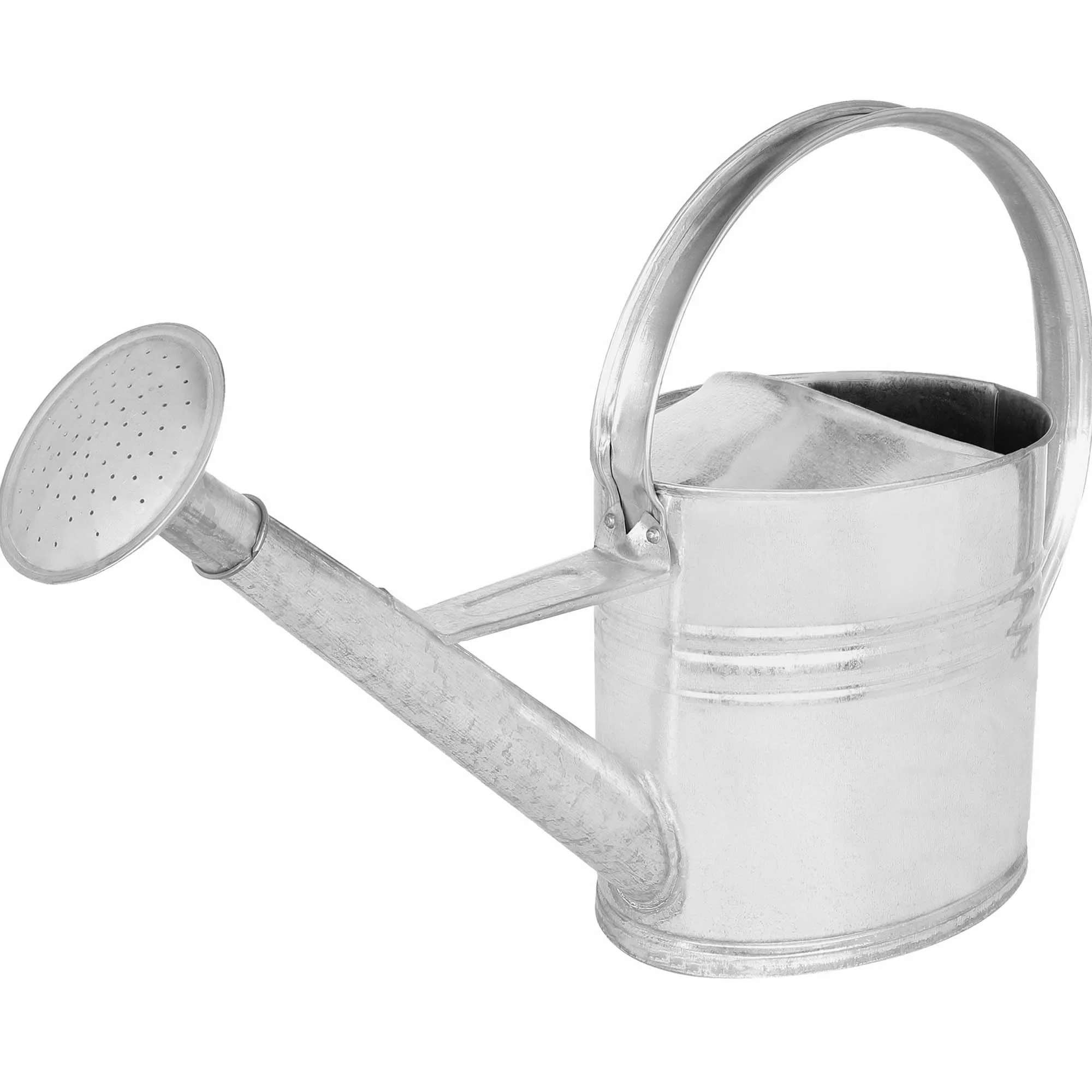 KOTARBAU® Arrosoir Plante Interieur - 10 L - Arrosoir Jardin - avec Pomme Amovible - Argenté - pour Terrasse - Balcon