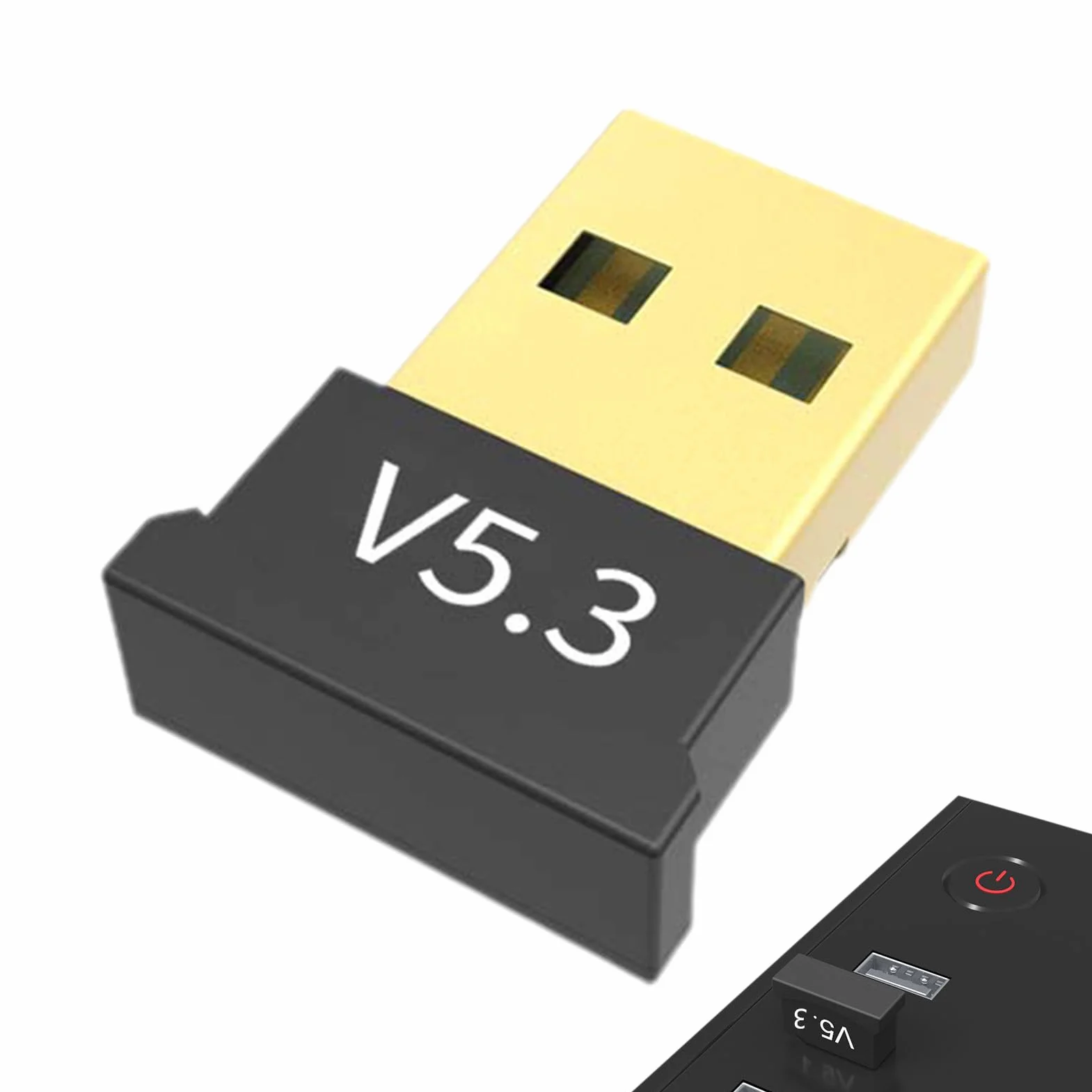 Adaptateur USB sans fil PC, hub signal compact, récepteur Plug and Play universel