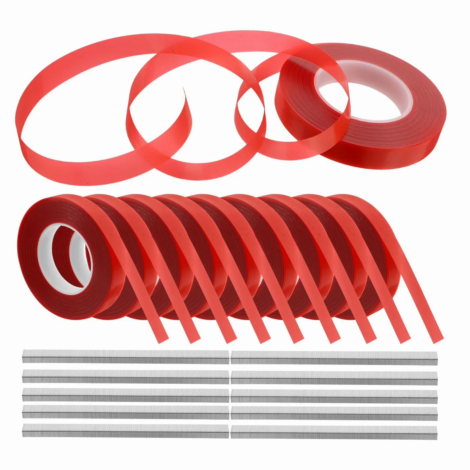 Lot de 10 attaches pour plantes en PVC pour jardin et intérieur, parfaites pour soutenir les légumes et les fleurs, reliure solide pour le jardinage et l'aménagement paysager