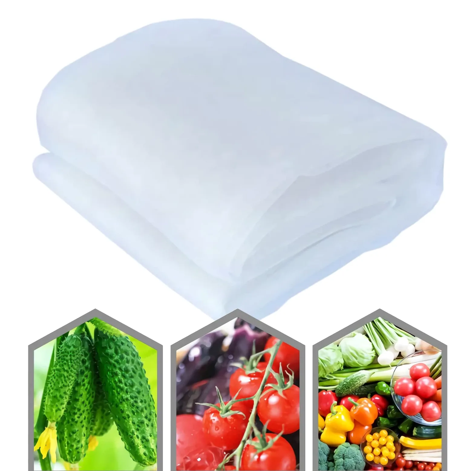 Filet anti-insectes de jardin - Tunnel de culture en maille fine pour protéger les légumes, les plantes, les fruits, les fleurs des insectes, des oiseaux, des insectes