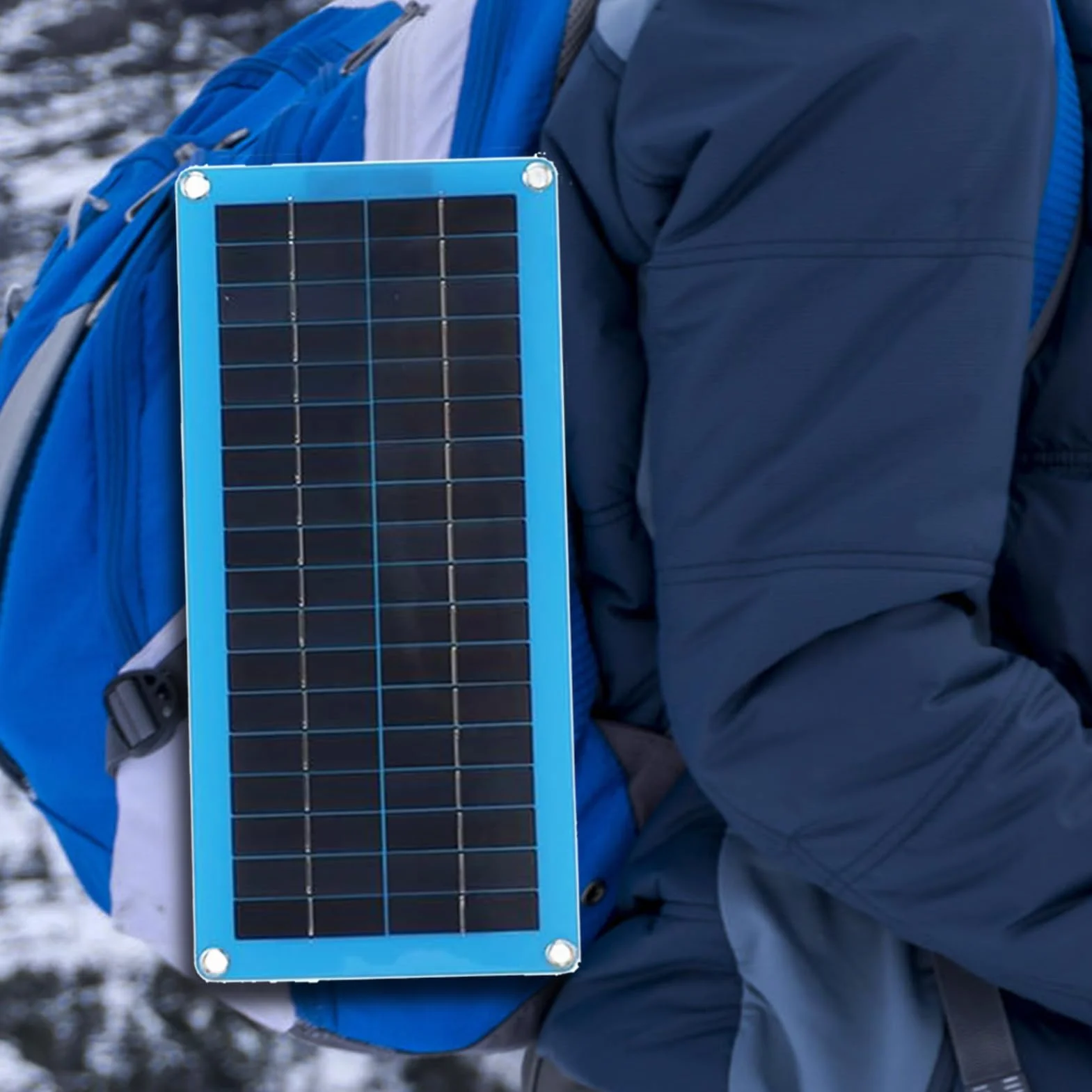 Kit de chauffage de serre solaire 30W avec chargeur de véhicule, chauffage de voiture portable, désembueur