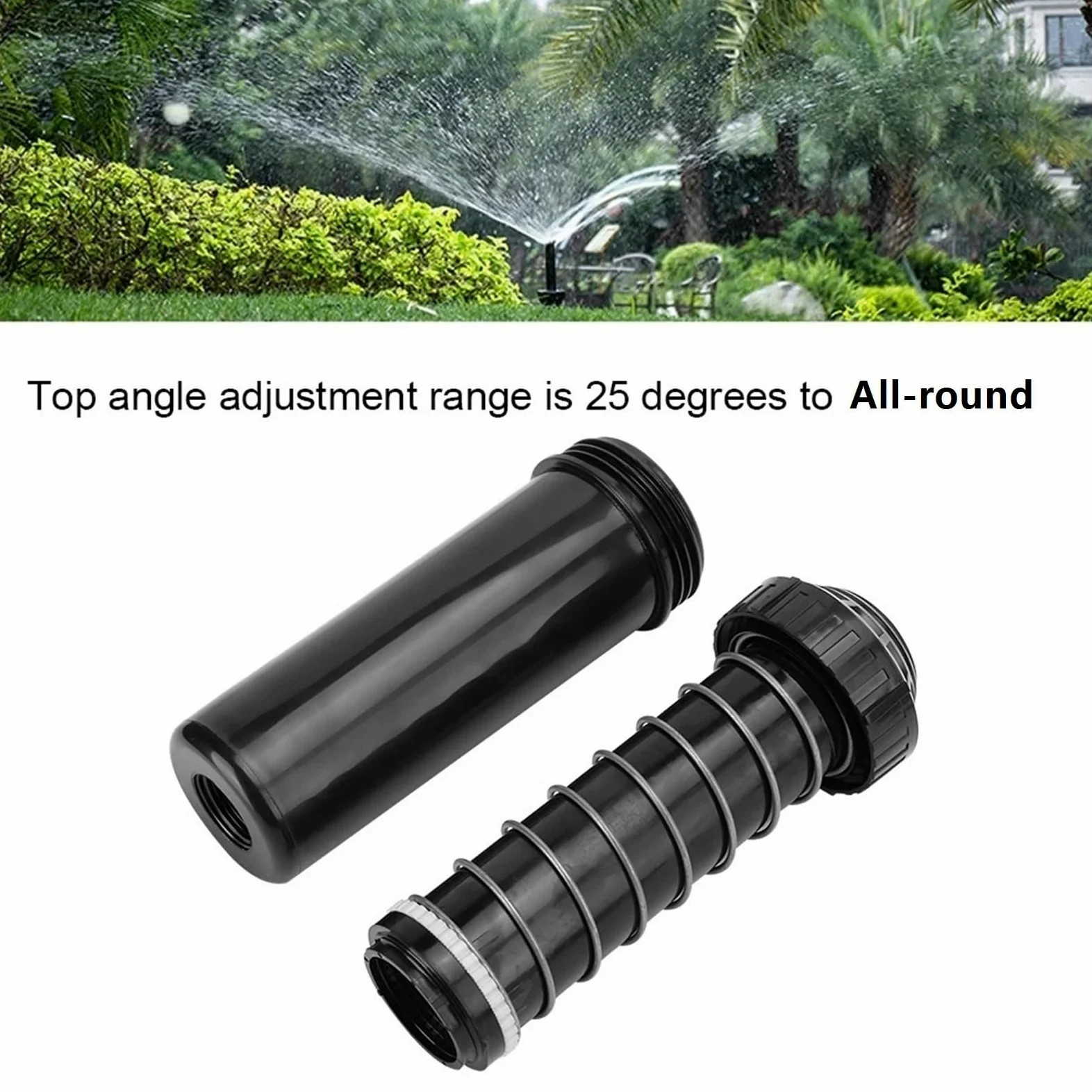 Arroseur D'irrigation Rotatif Télescopique Automatique pour Le Jardin