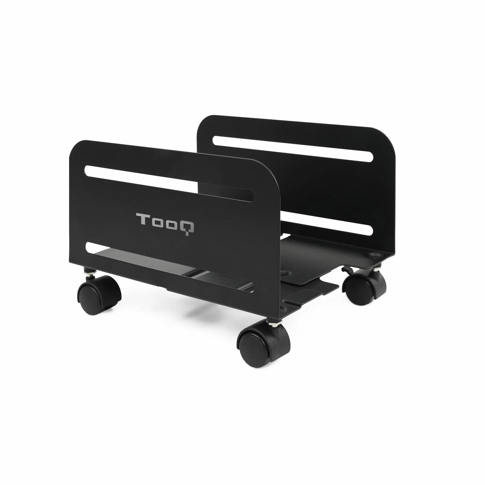 TooQ Support au sol pour CPU métallique roues 10 kg 119-209 mm noir