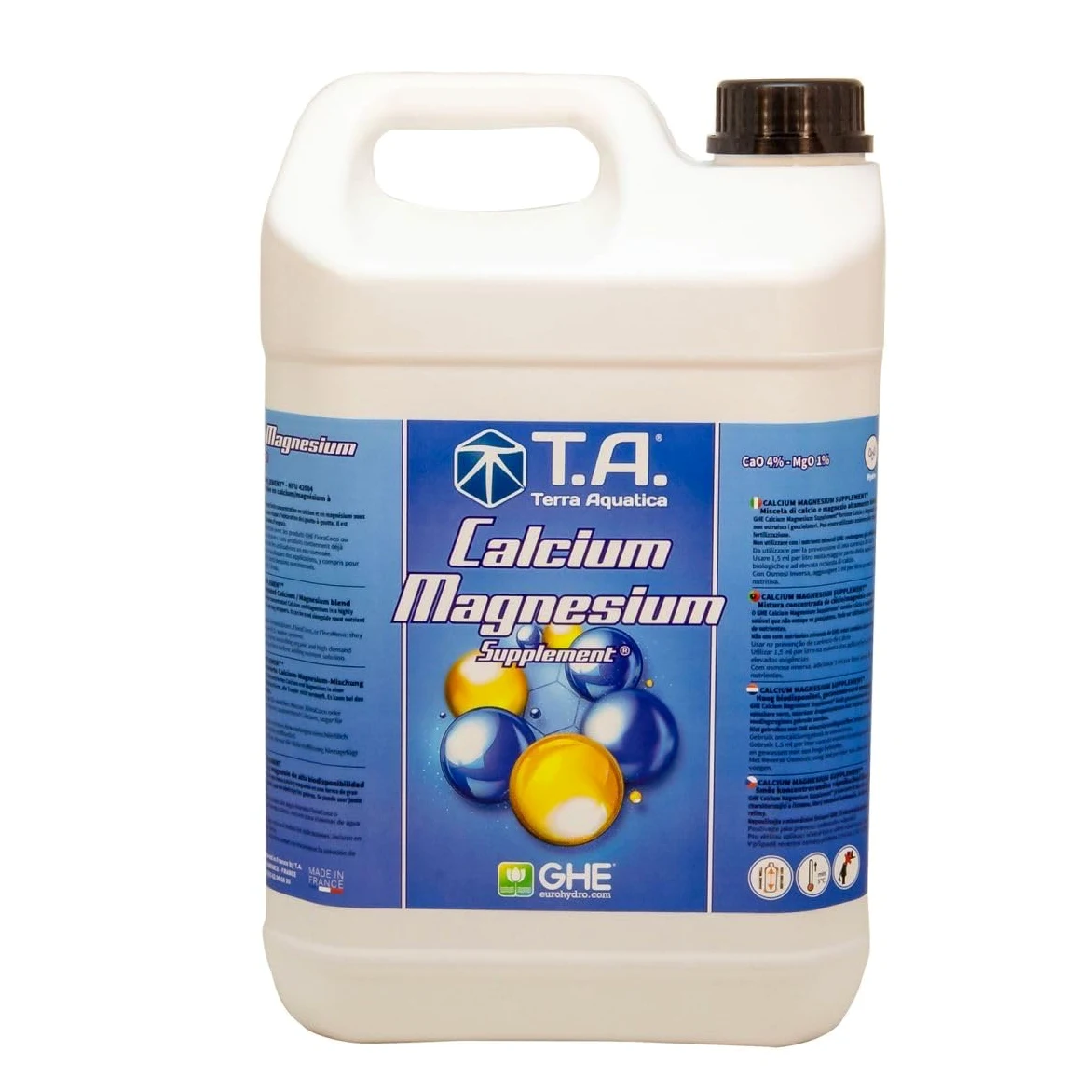 Calcium - Engrais Floraison, Croissance 5 L - terra aquatica