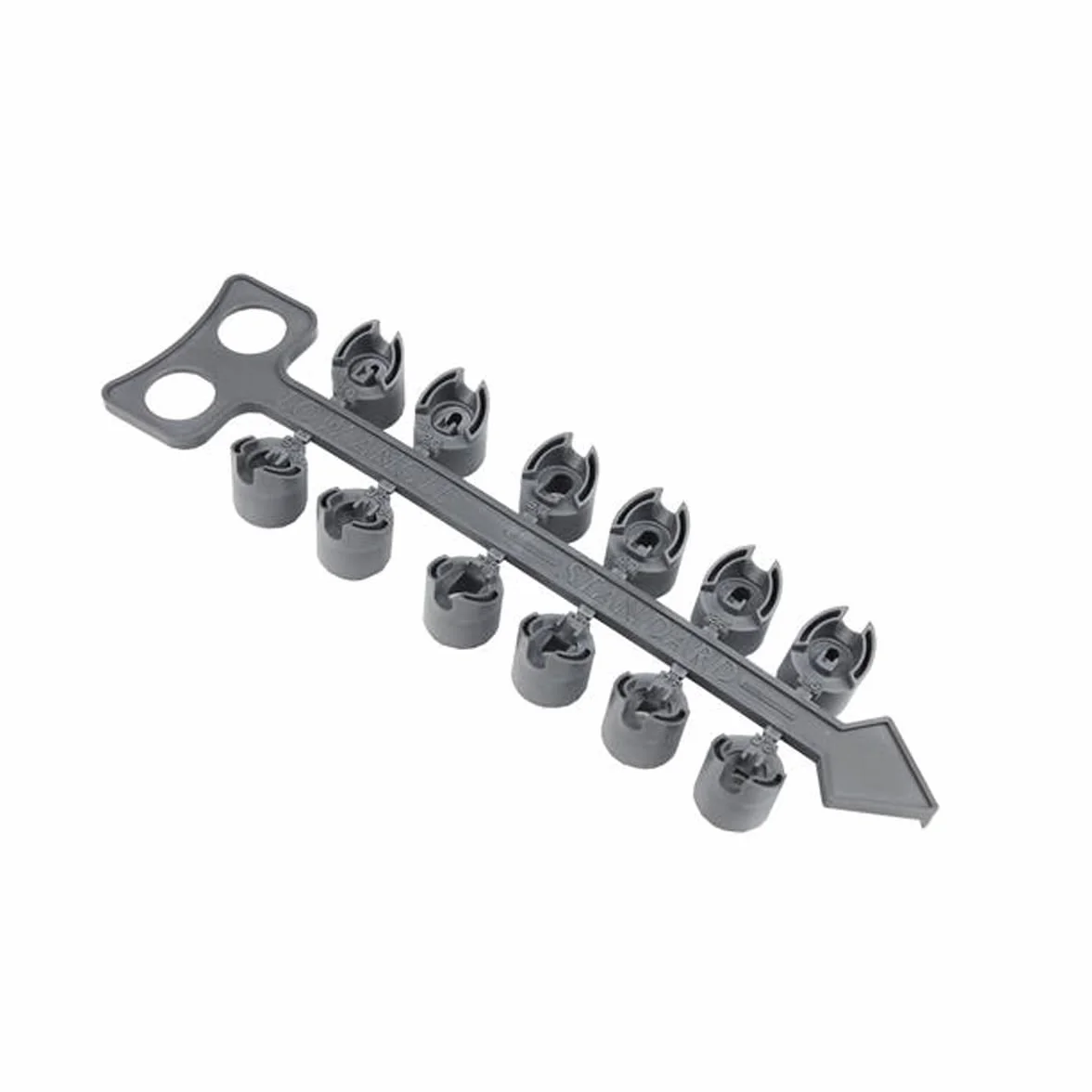 Toro Lot de 10 arroseurs d'arrosage T5P RS (Rapid Set) avec portée de 7,6 à 15,2 m Arroseur avec réglage de l'arc sans outils Diffuseur d'arrosage Gazon