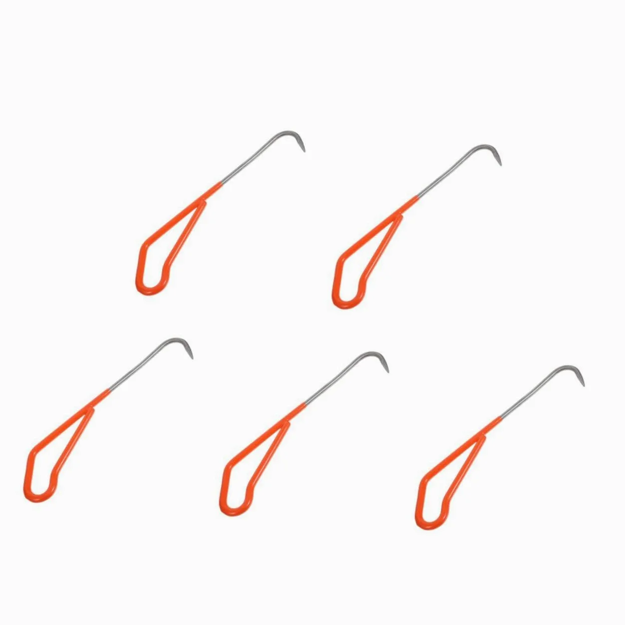 Toyvian 5 Pièces Couteau à Crochet Dissolvant Désherbage Outil De Jardinage Tirage Outil De Suppression Désherbeur Manuel Les Professionnels Remettent La Main à Nouveau Acier Inoxydable