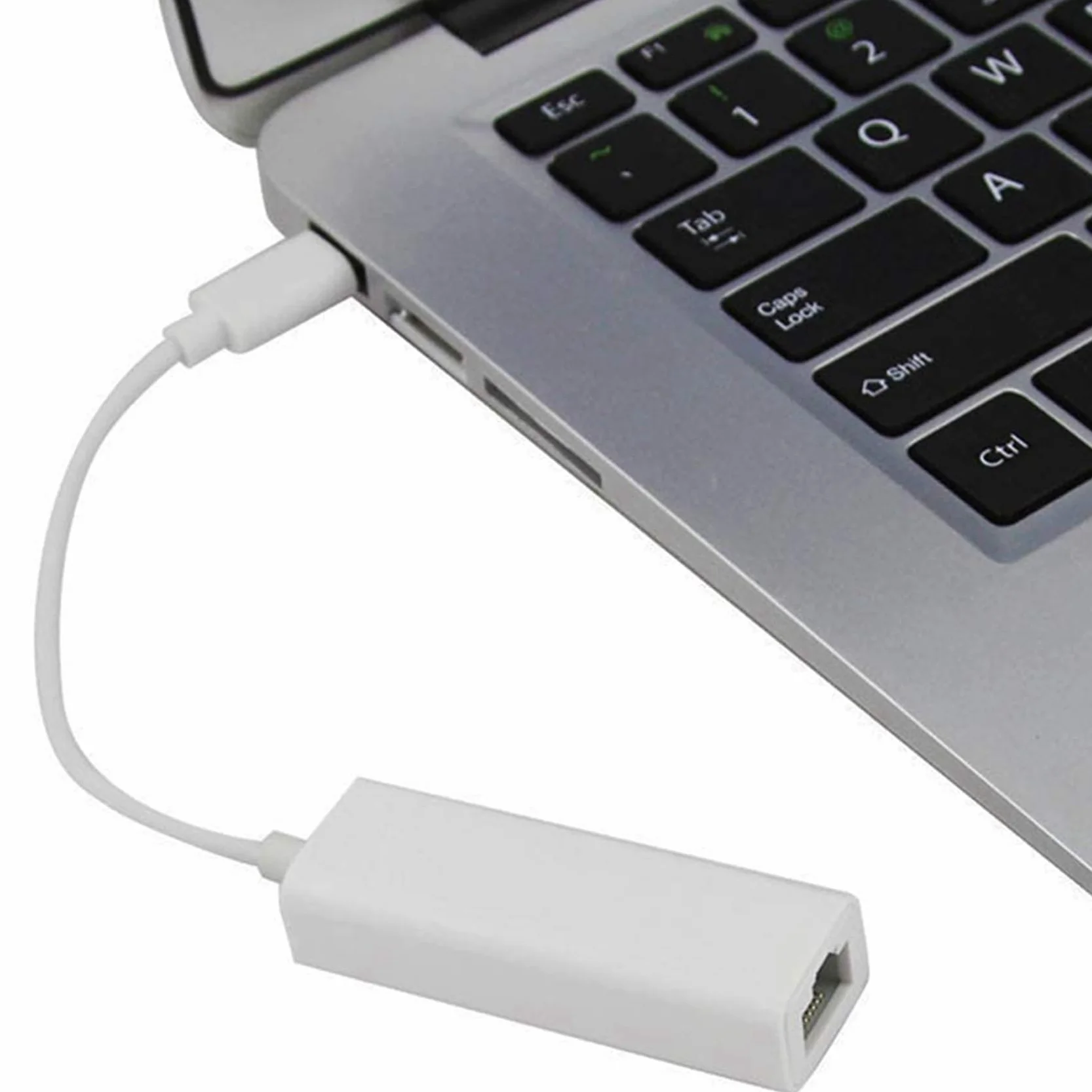 Lot de 4 cartes réseau USB-C vers Ethernet RJ45 LAN adaptateurs réseau pour 3