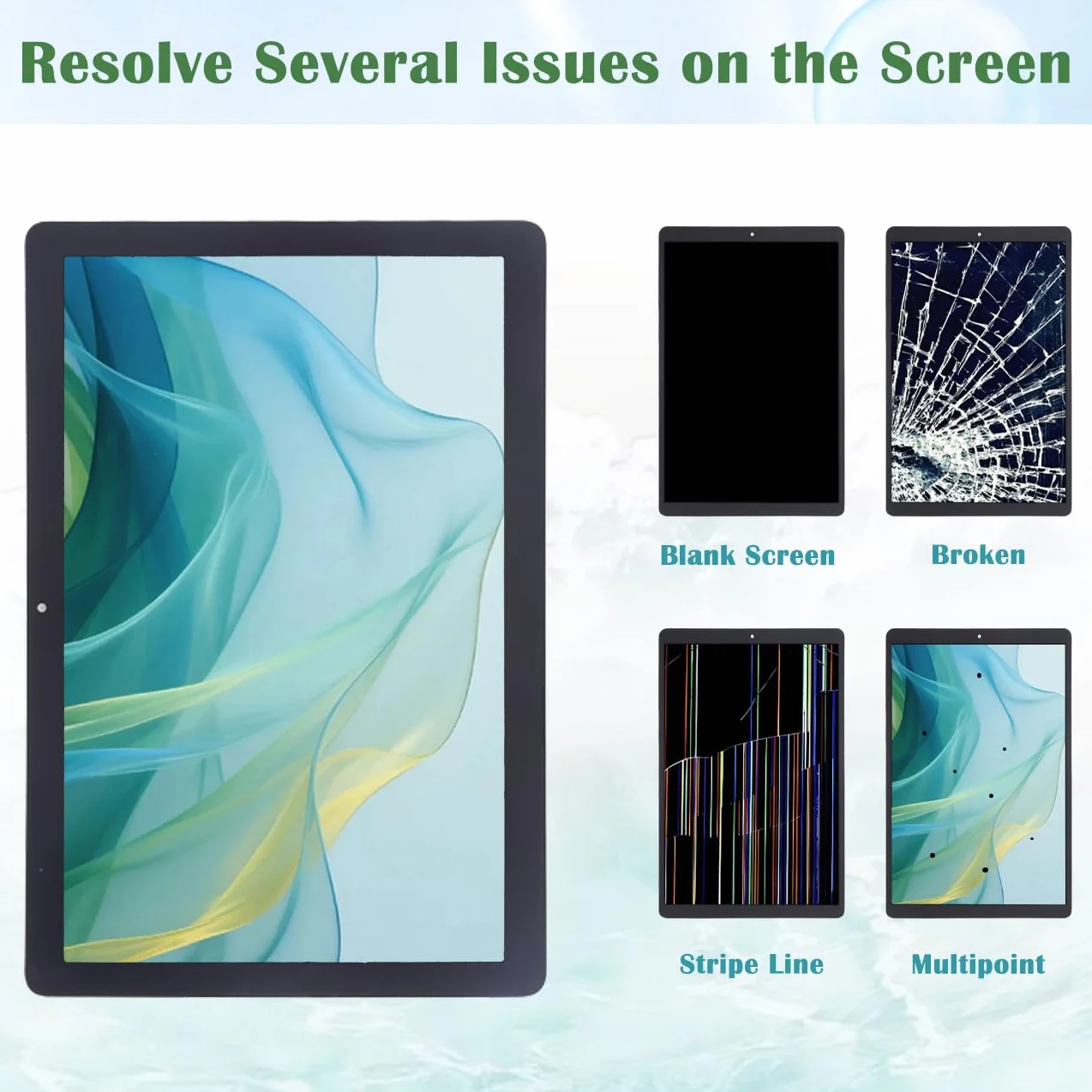 Écran LCD de rechange pour Huawei MediaPad T5 10 AGS2-W09 AGS2-W19 AGS2-L09 avec kit