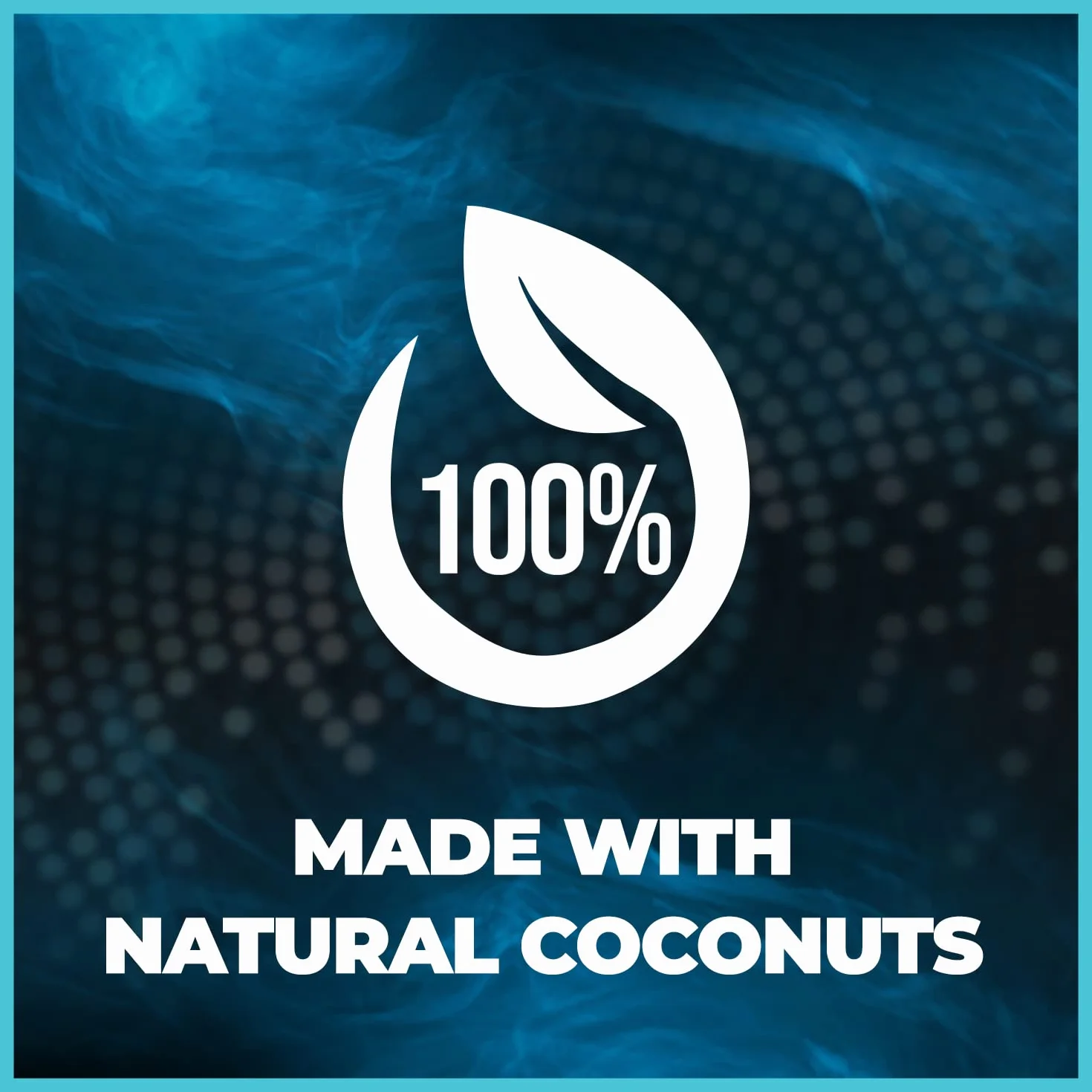 Charbon naturel à base de noix de coco 320° pour narguilé shisha barbecue 1 kg
