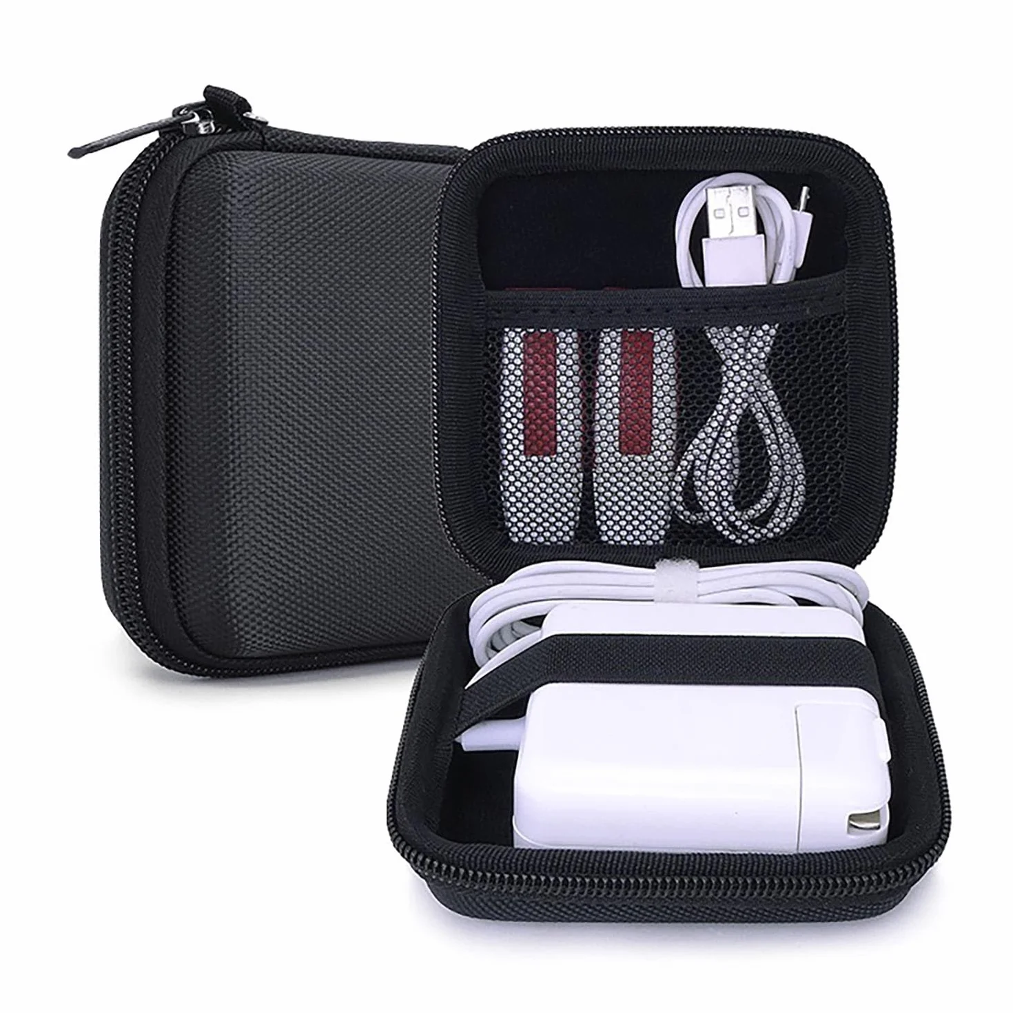 Étui de Protection pour Gameboy Advance SP GBA SP, Housse Rangement Portable, Chargeur MacBook, Accessoires (Noir)