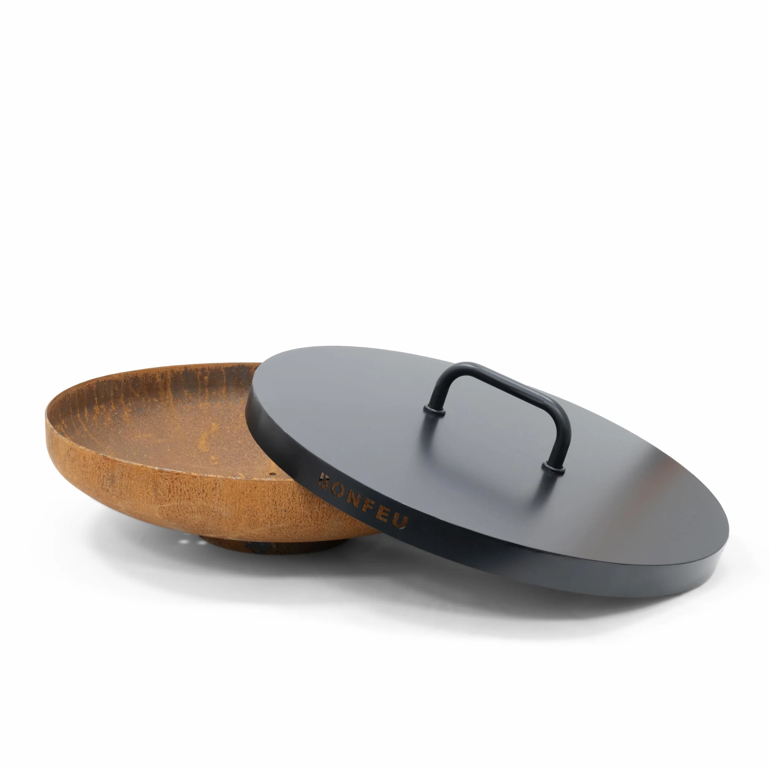 BonFeu Couvercle brasero acier noir 100 cm